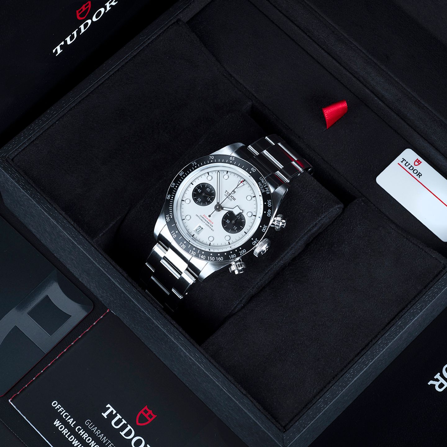 Tudor Black Bay Chrono 79360N (2023) - White dial 41 mm Steel case (1/4)