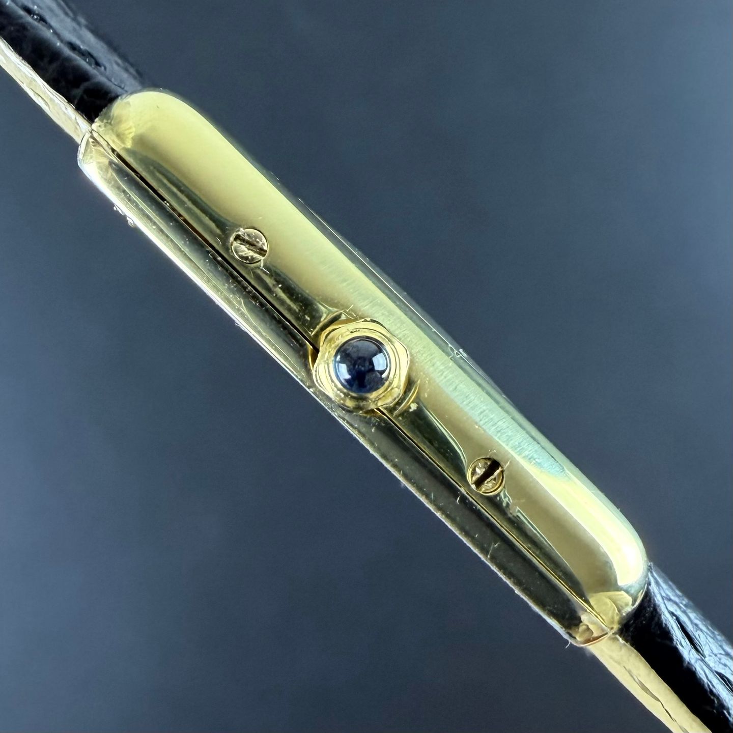 Cartier Tank 366001 (1990) - White dial 20 mm Gold/Steel case (4/8)