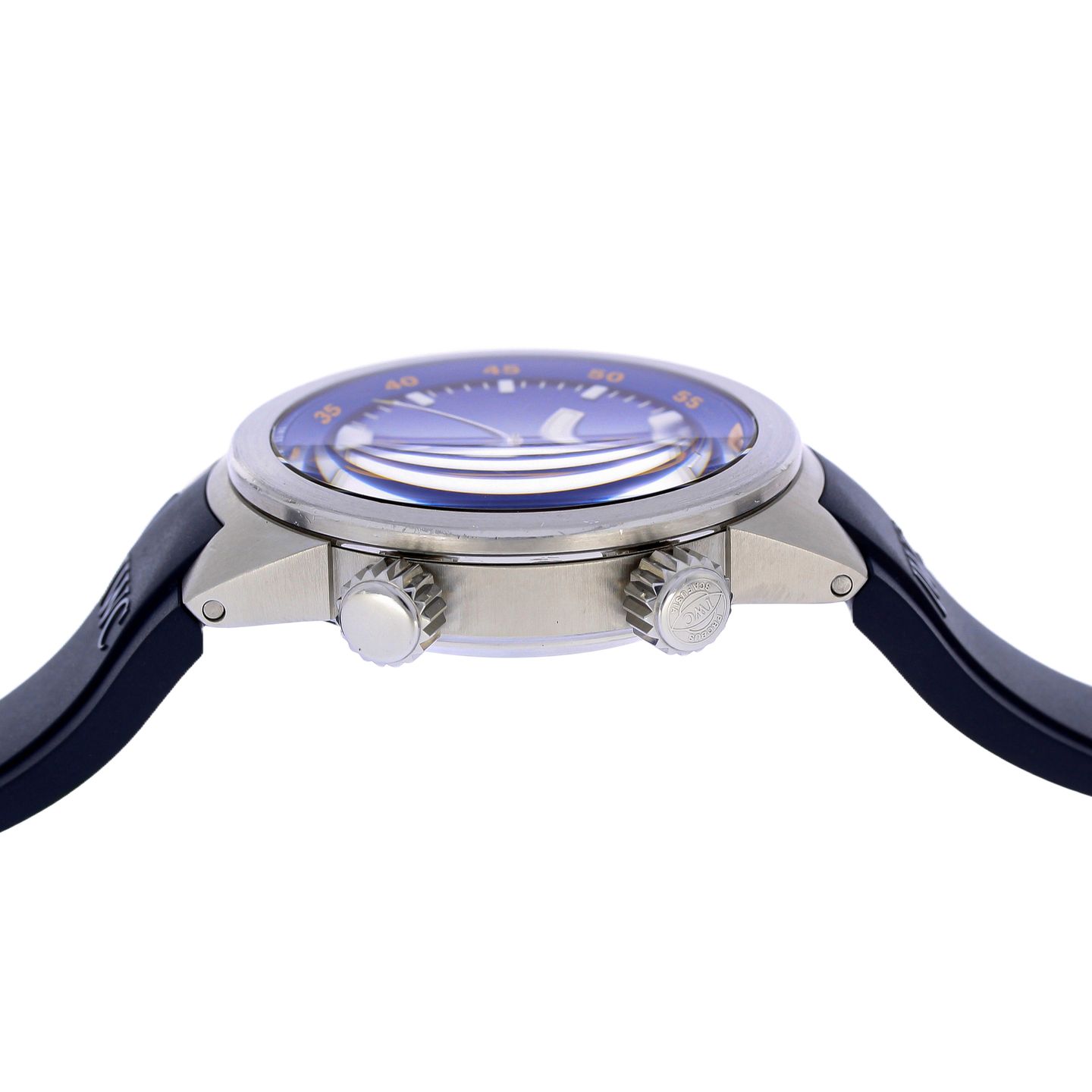 IWC Aquatimer Automatic IW354806 (2005) - Blauw wijzerplaat 42mm Staal (3/7)