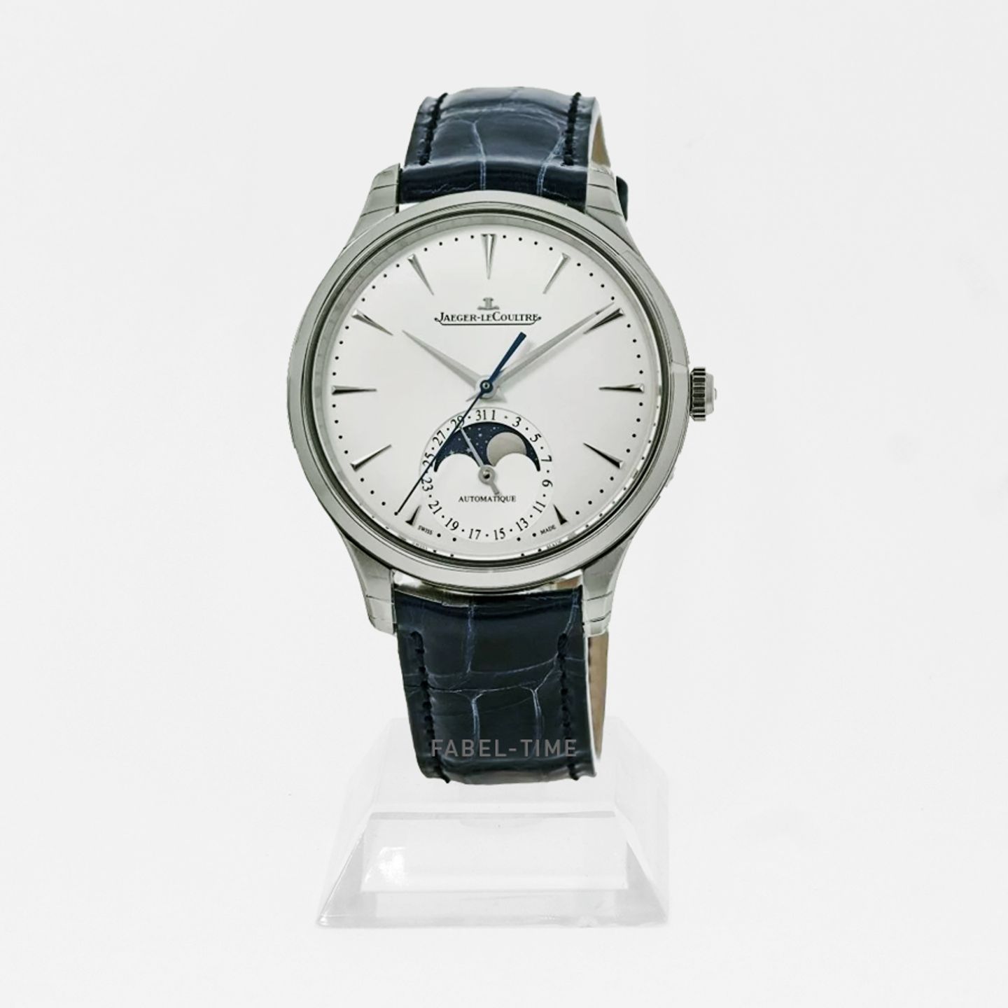 Jaeger-LeCoultre Master Ultra Thin Moon Q1248420 (2024) - Zilver wijzerplaat 36mm Staal (1/1)