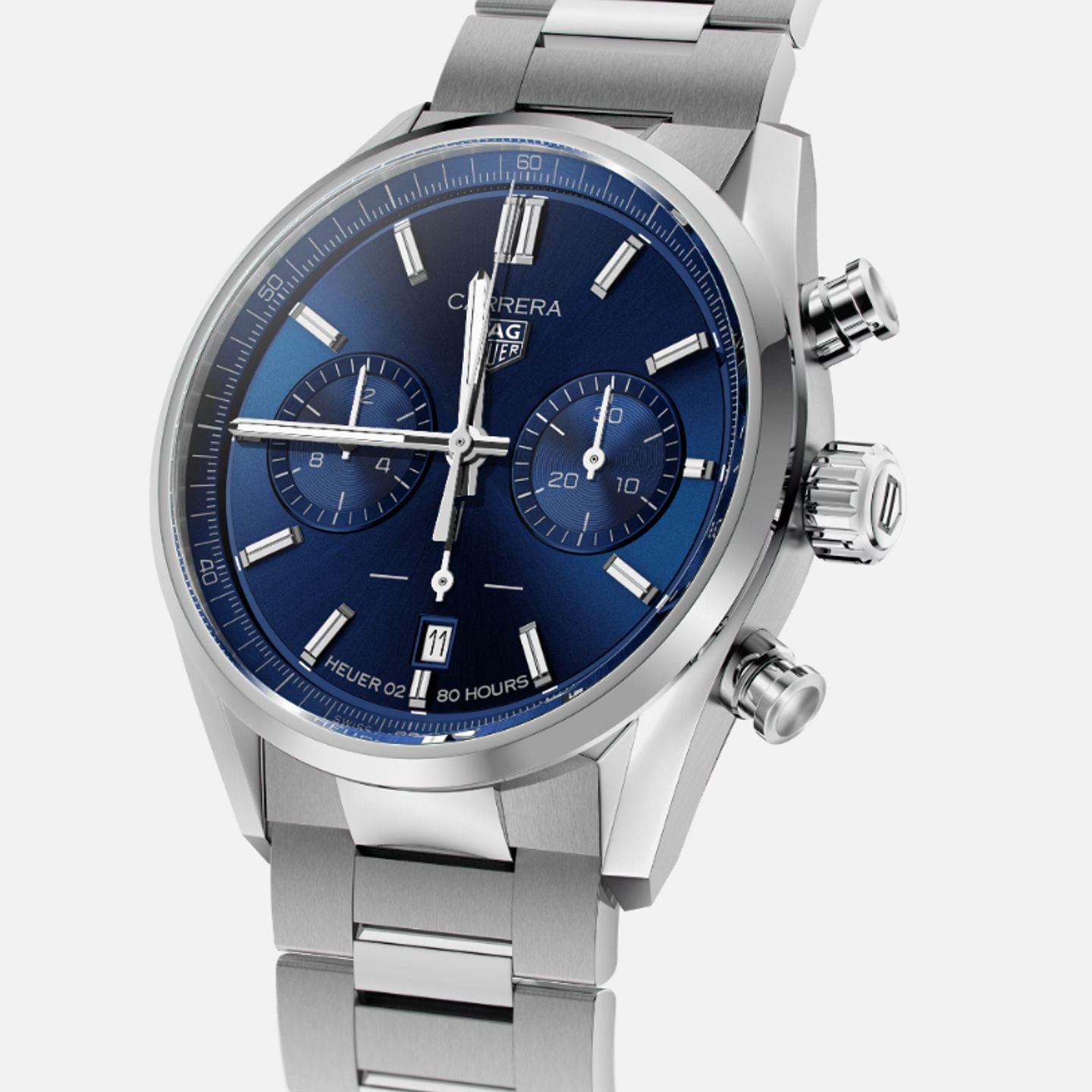 TAG Heuer Carrera CBN2011.BA0642 (2024) - Blauw wijzerplaat 42mm Staal (1/1)