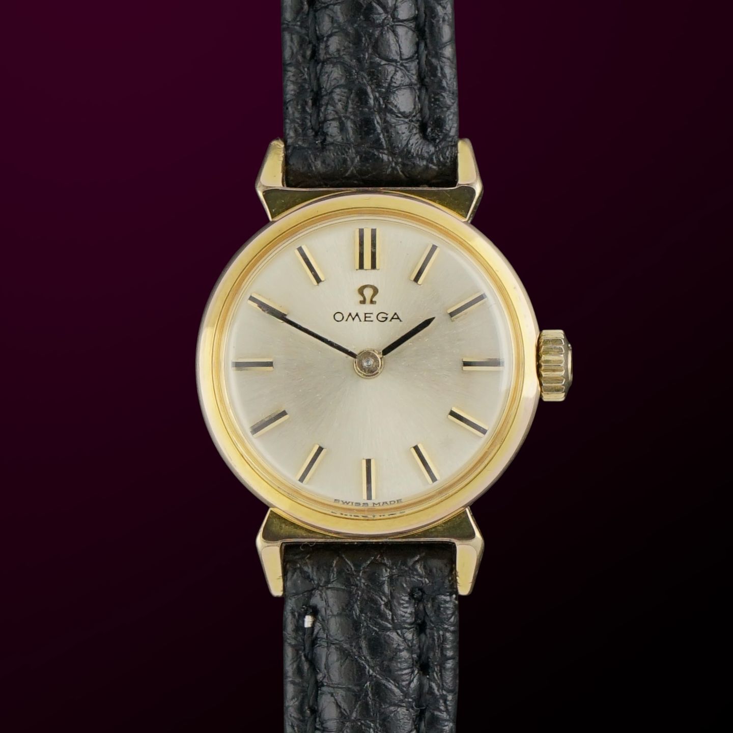 Omega Vintage 511.018 (1961) - Wit wijzerplaat 20mm Goud/Staal (1/8)