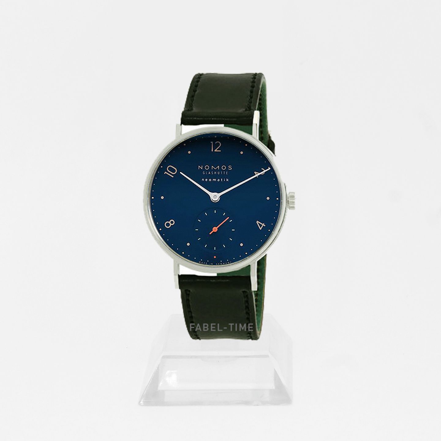 NOMOS Minimatik 1205 (2024) - Blauw wijzerplaat 36mm Staal (1/1)