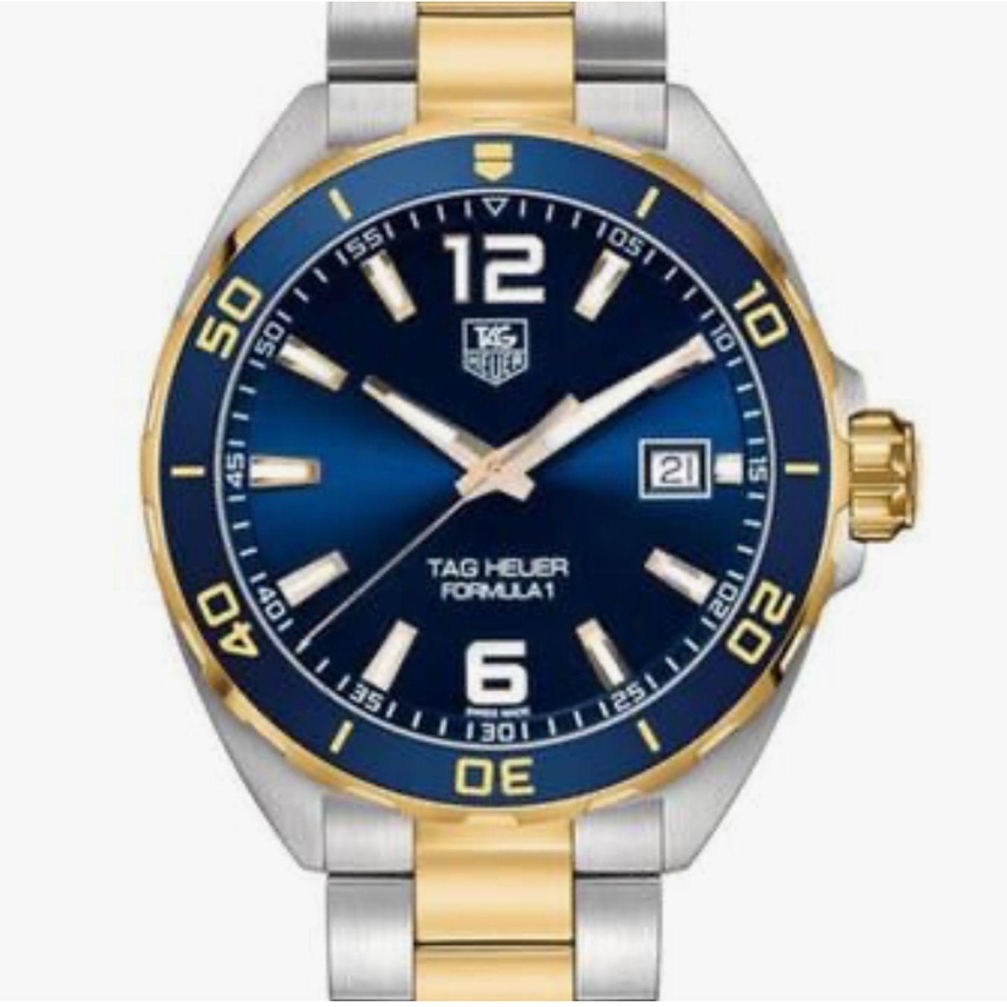 TAG Heuer Formula 1 Quartz WAZ1120.BB0879 (2024) - Blauw wijzerplaat 41mm Staal (1/1)