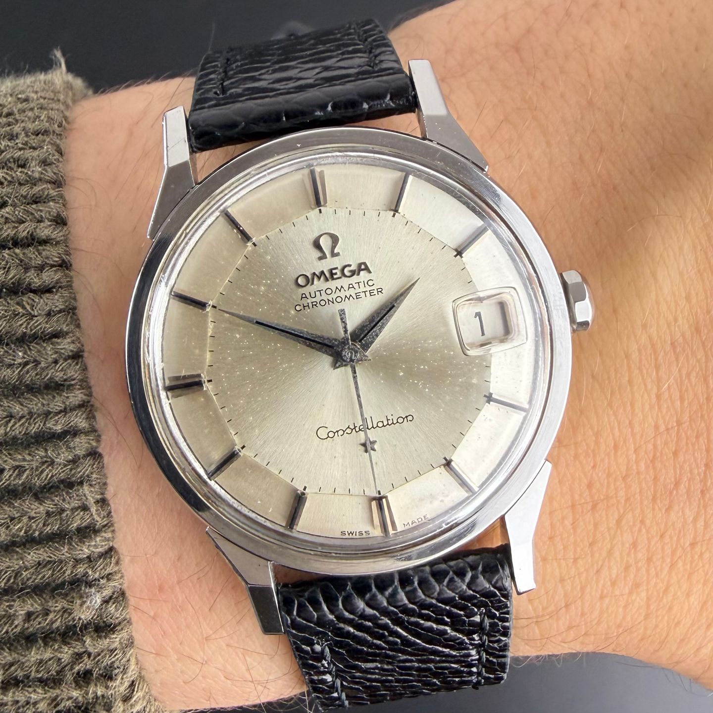 Omega Constellation 14902 (1962) - White dial 34 mm Steel case (2/8)