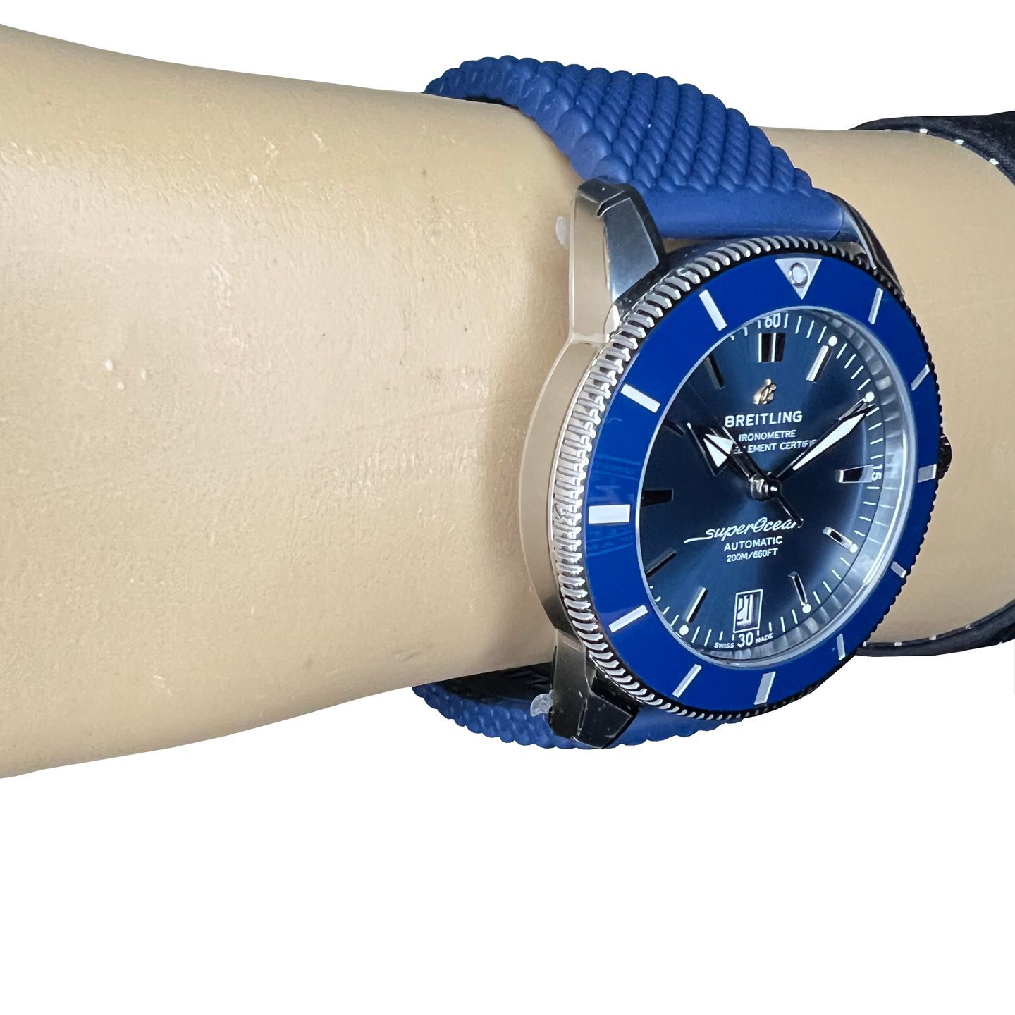 Breitling Superocean Heritage II 42 AB2010161C1S1 (2024) - Blue dial 42 mm Steel case (3/8)