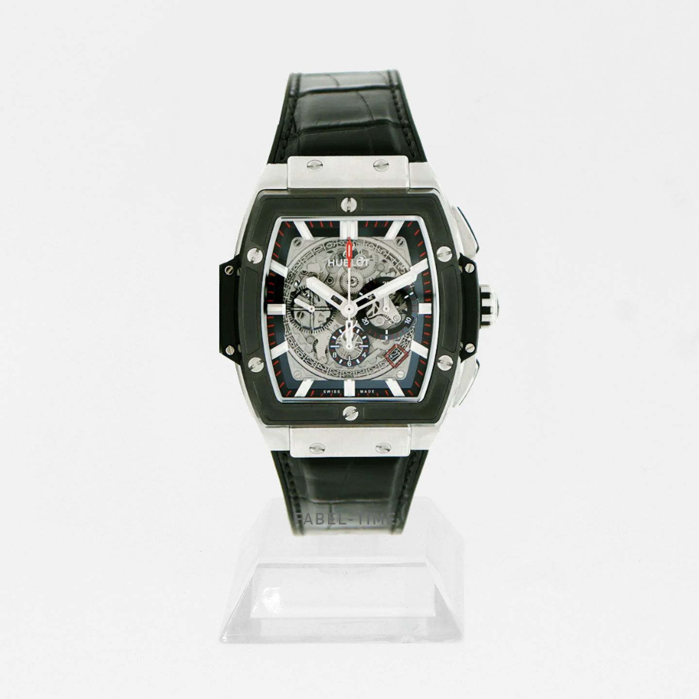 Hublot Spirit of Big Bang 601.NM.0173.LR (2024) - Transparant wijzerplaat 45mm Titanium (1/1)