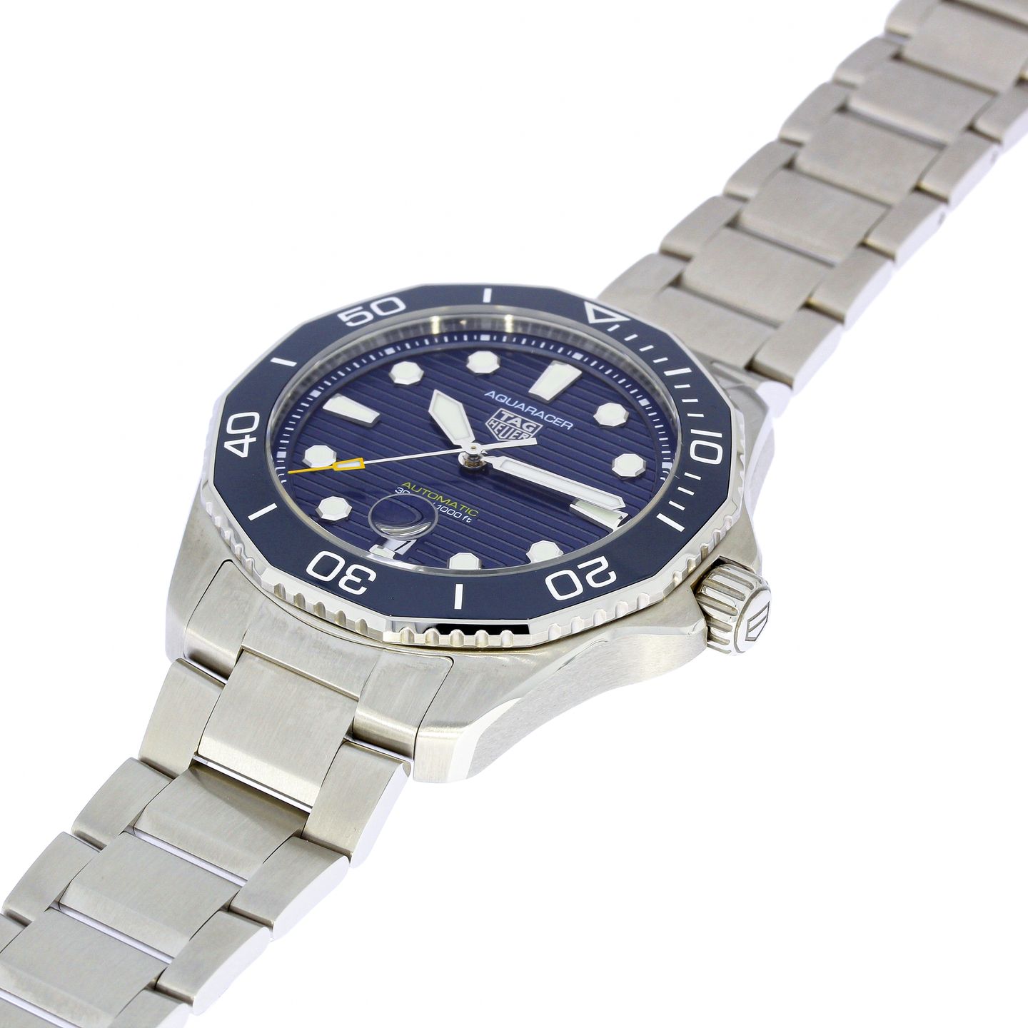 TAG Heuer Aquaracer 300M WBP201B.BA0632 (2024) - Blauw wijzerplaat 43mm Staal (7/8)