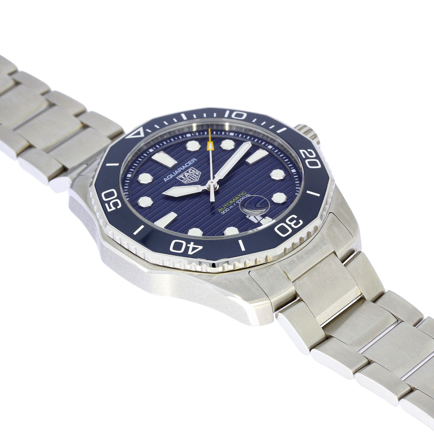 TAG Heuer Aquaracer 300M WBP201B.BA0632 (2024) - Blauw wijzerplaat 43mm Staal (4/8)