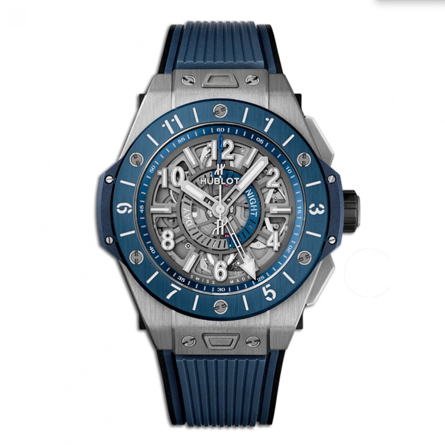 Hublot Big Bang Unico 471.NL.7112.RX (2023) - Transparent dial 45 mm Titanium case (1/1)