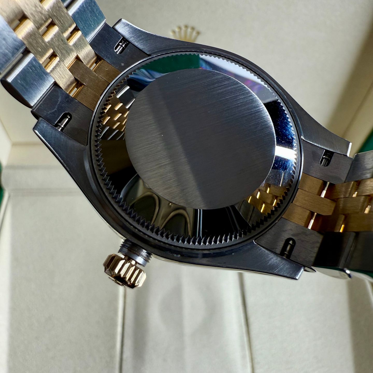 Rolex Datejust 31 278273 (2025) - Grey dial 37 mm Steel case (7/8)