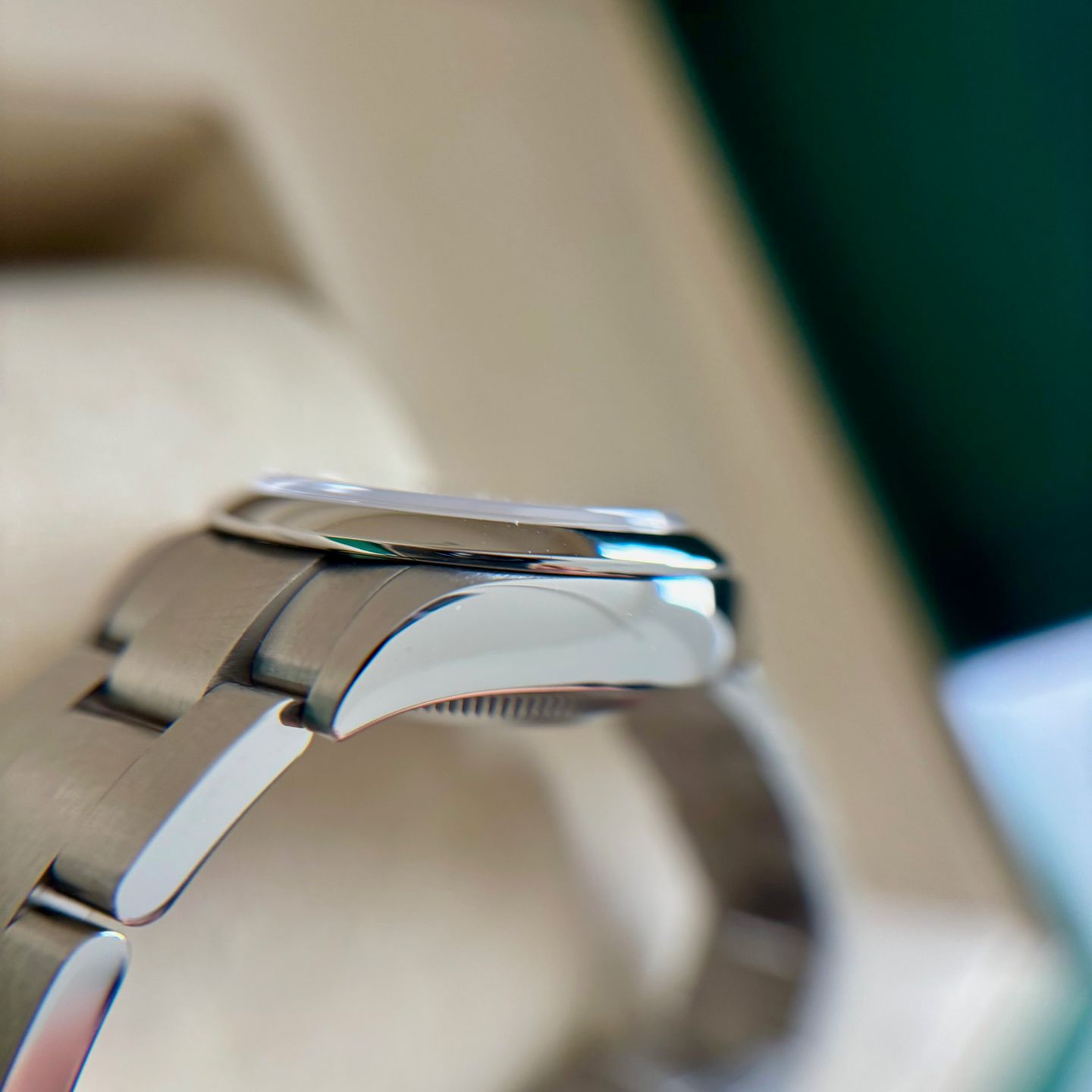 Rolex Oyster Perpetual 28 276200 (2025) - Pink dial 28 mm Steel case (6/8)