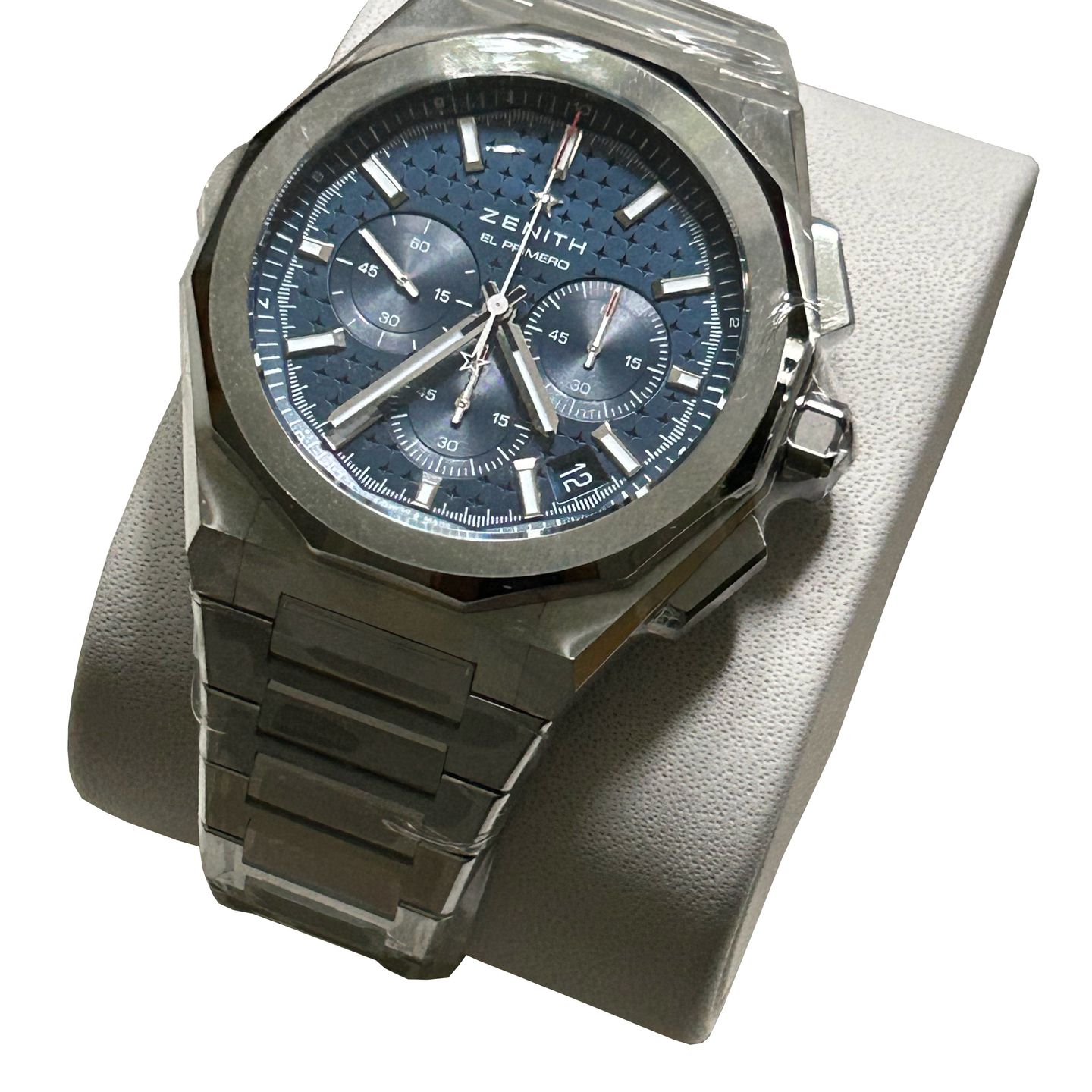 Zenith Defy Skyline 03.9500.3600/51.I001 (2024) - Blue dial 42 mm Steel case (8/8)