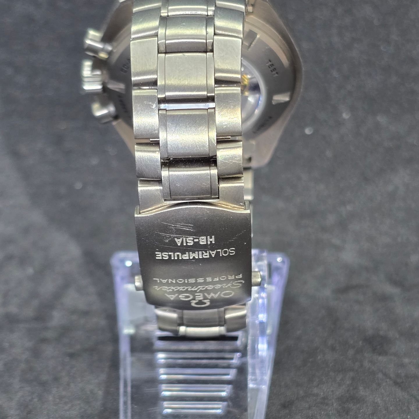 Omega Speedmaster HB-SIA 321.90.44.52.01.001 (Onbekend (willekeurig serienummer)) - Zwart wijzerplaat 44mm Titanium (4/8)