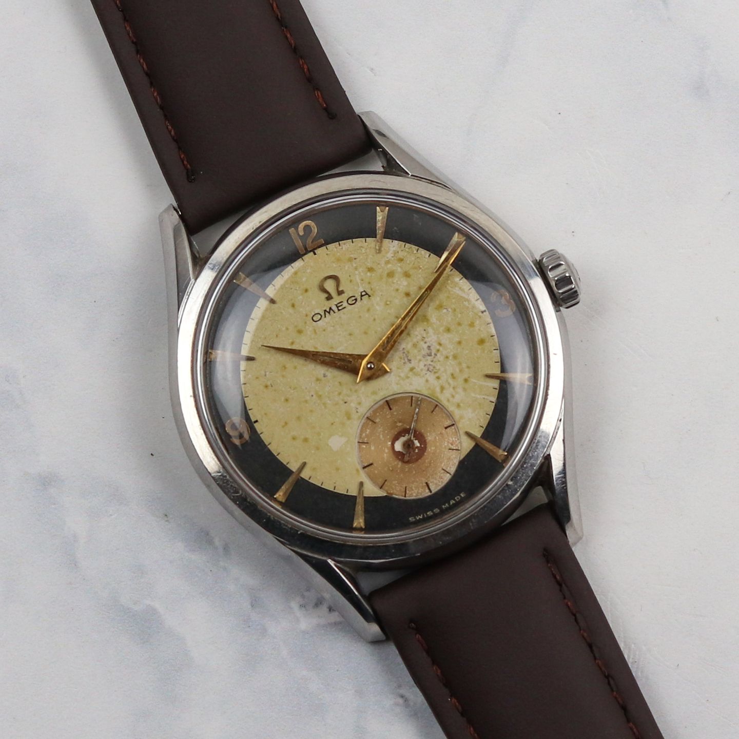 Omega Seamaster 2791-4 (1954) - Multi-colour dial 36 mm Steel case (2/5)