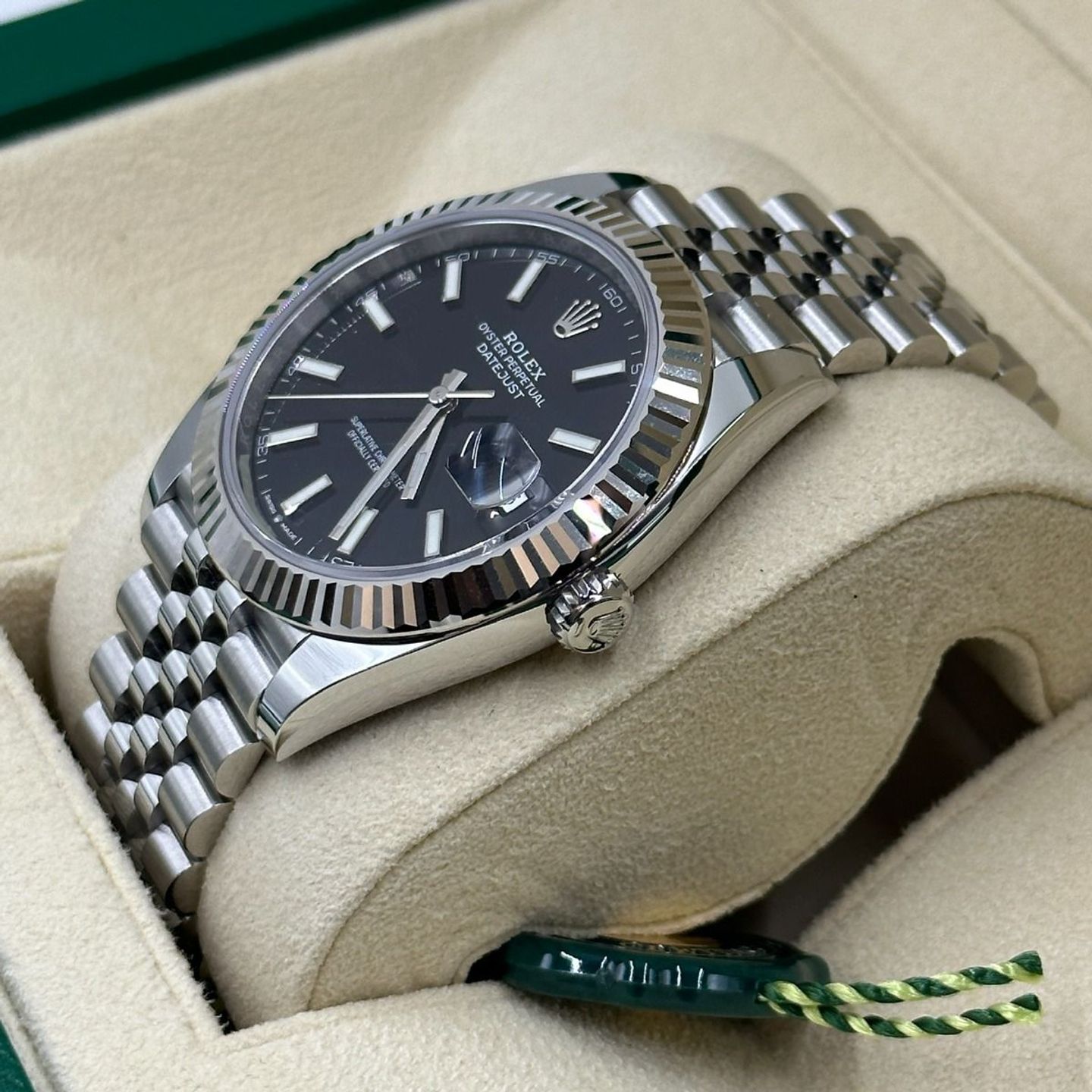 Rolex Datejust 41 126334 (2023) - Zwart wijzerplaat 41mm Staal (6/8)