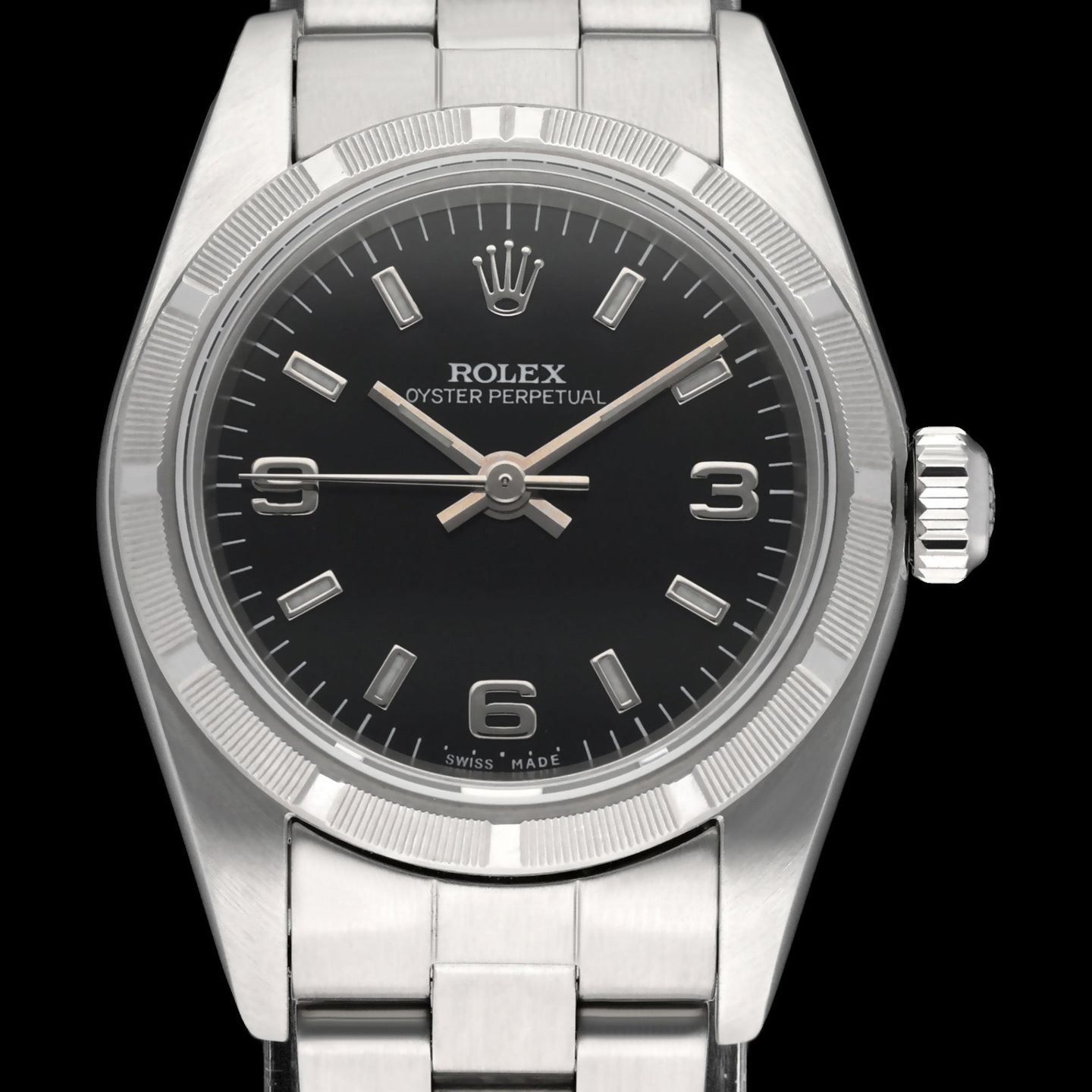 Rolex Oyster Perpetual 76030 (1999) - 26mm Staal (1/7)