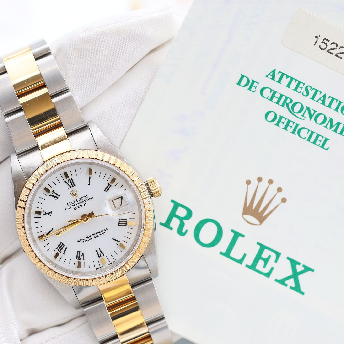 Rolex Oyster Perpetual Date 15210 - (6/8)