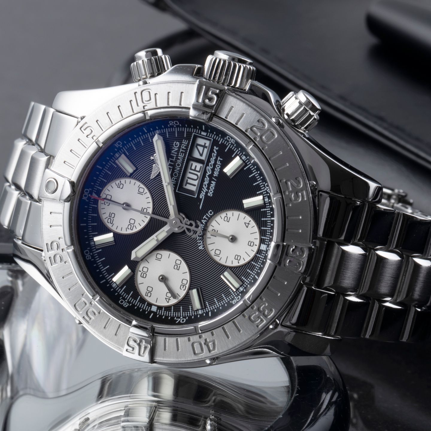 Breitling Superocean Chronograph II A13340 (2004) - 42 mm Steel case (2/8)
