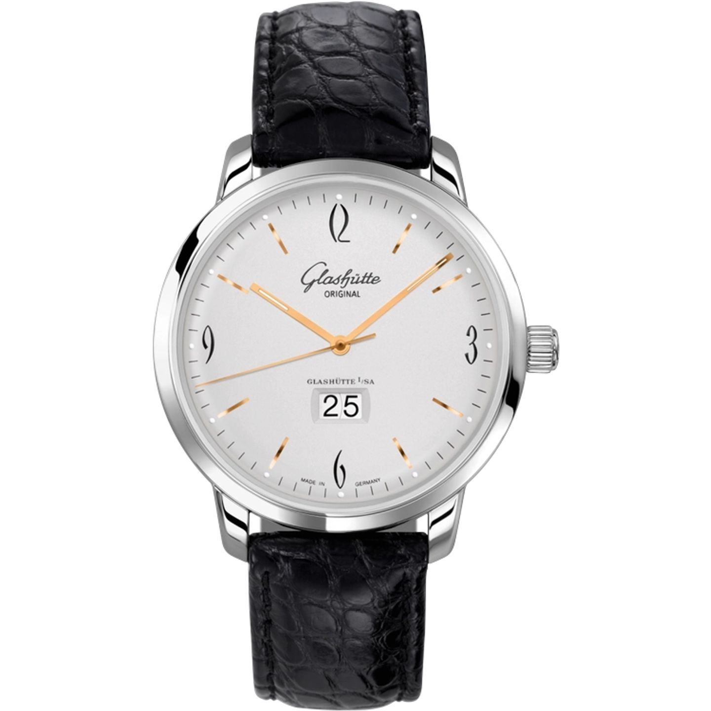 Glashütte Original Sixties Panorama Date 2-39-47-01-02-04 (2026) - Silver dial 42 mm Steel case (1/1)