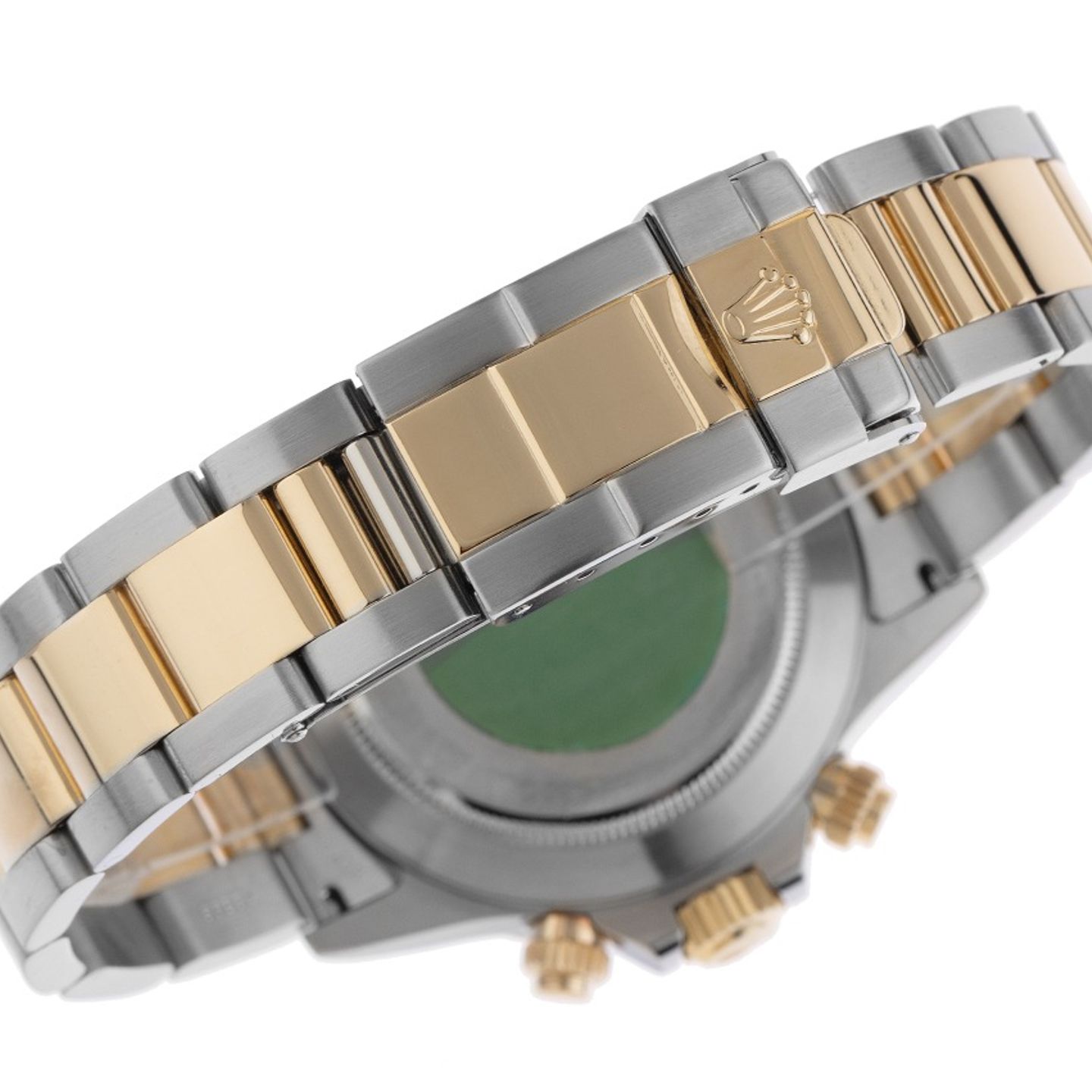 Rolex Daytona 16523 (1995) - Zwart wijzerplaat 40mm Goud/Staal (7/8)