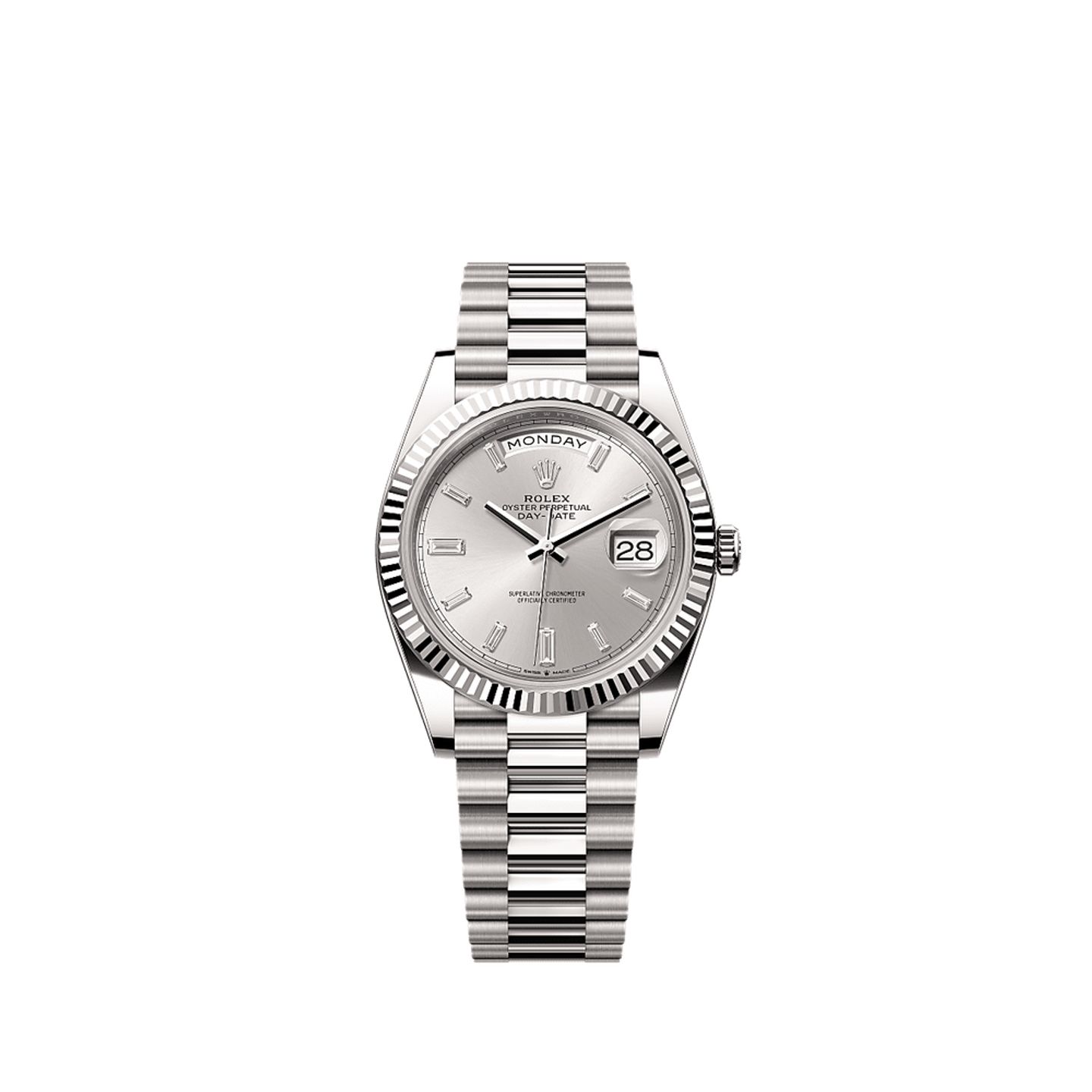 Rolex Day-Date 40 228239 (2025) - 40mm Witgoud (1/1)