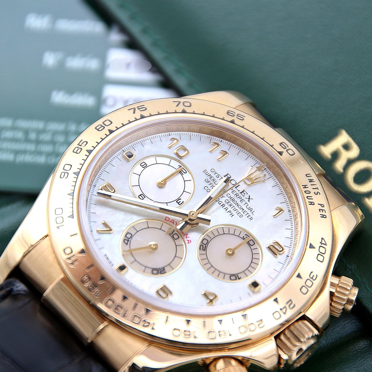 Rolex Daytona 116518 (Onbekend (willekeurig serienummer)) - 40mm Geelgoud (3/7)