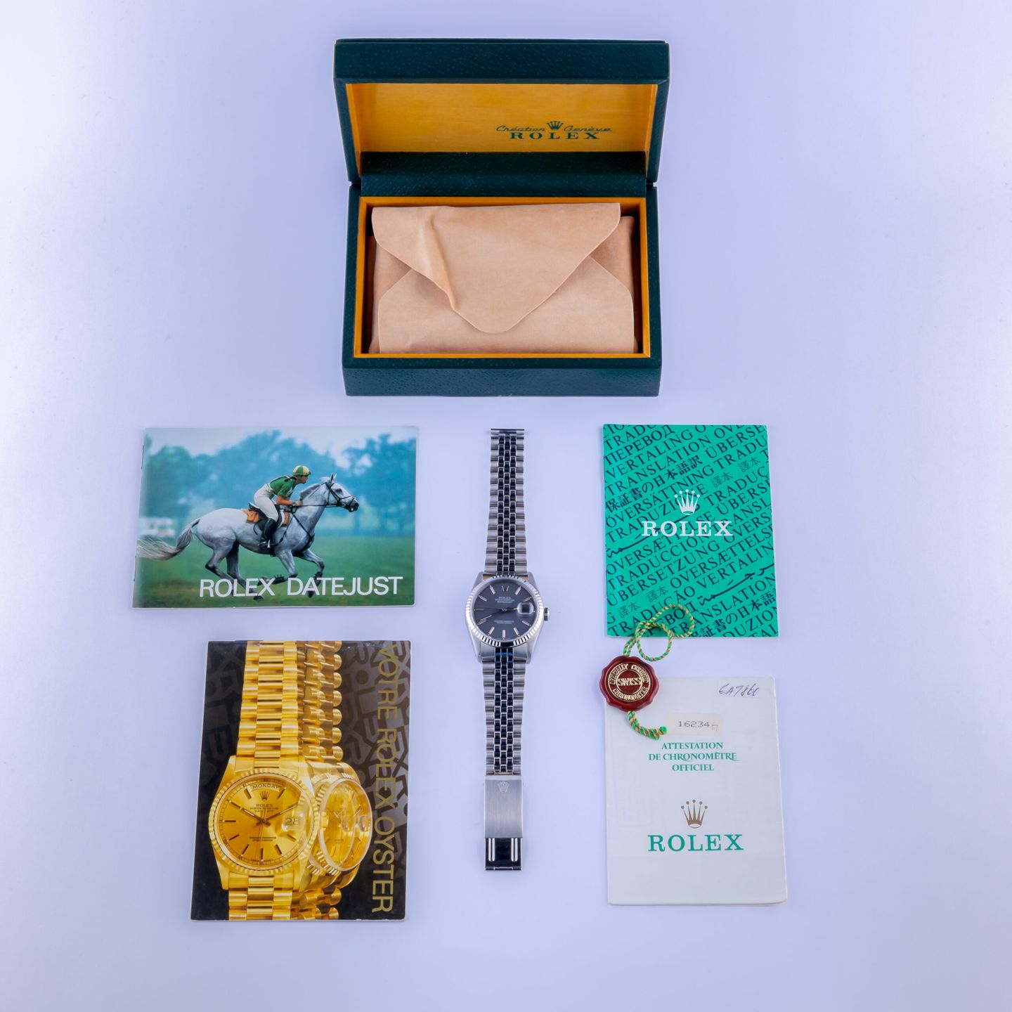 Rolex Datejust 36 16234 (1991) - 36mm Staal (8/8)