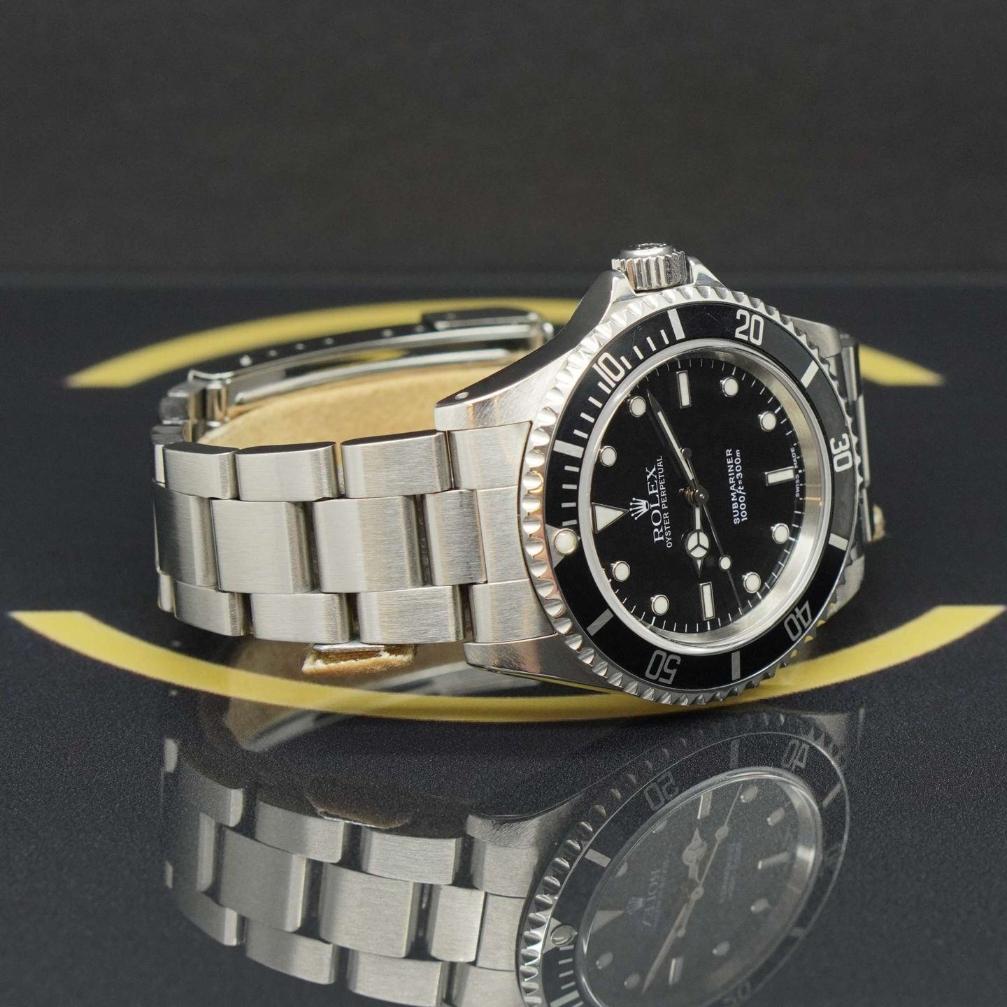 Rolex Submariner No Date 14060 (2000) - Zwart wijzerplaat 40mm Staal (5/7)