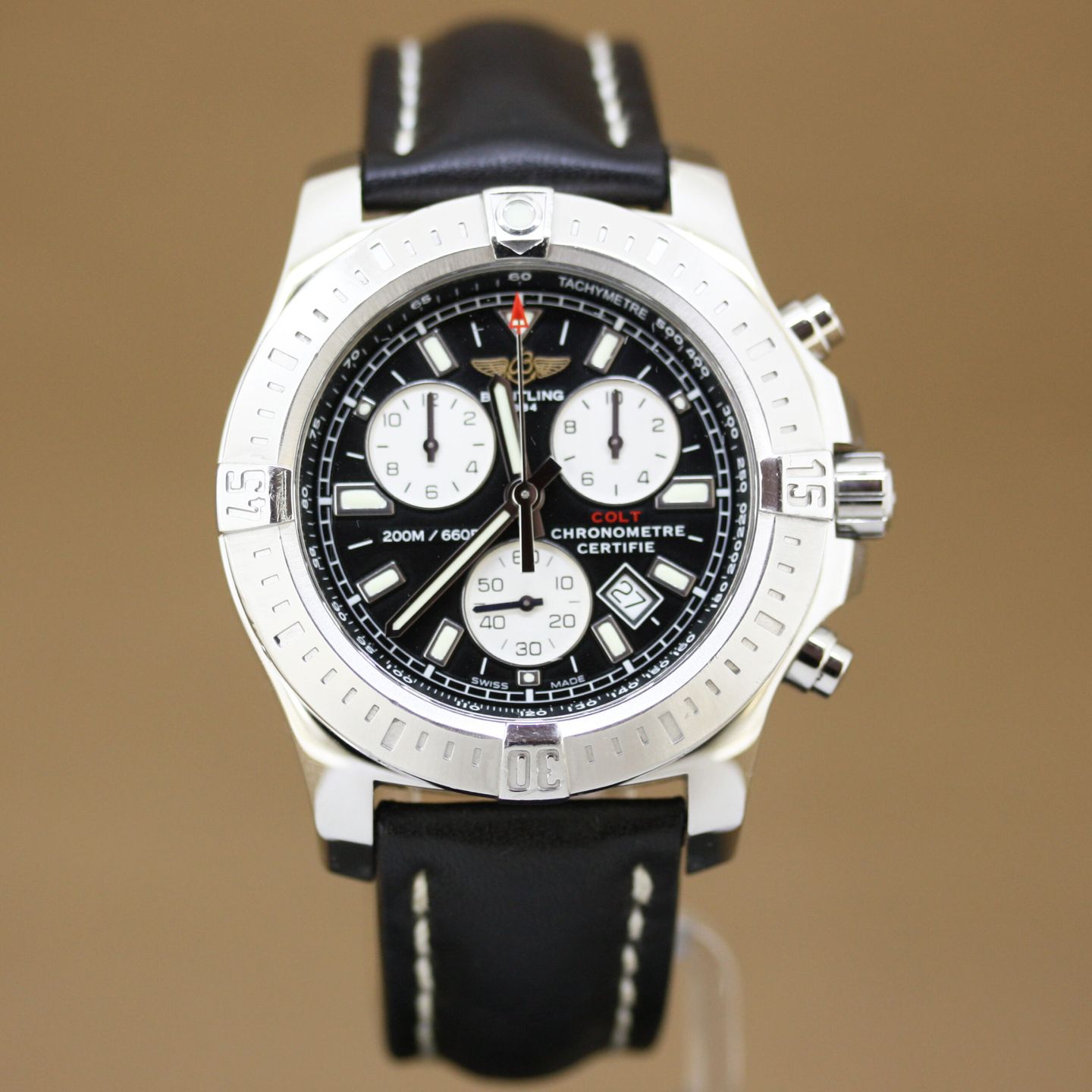 Breitling Colt Chronograph A7338811/BD43 (2020) - Zwart wijzerplaat 44mm Staal (1/8)