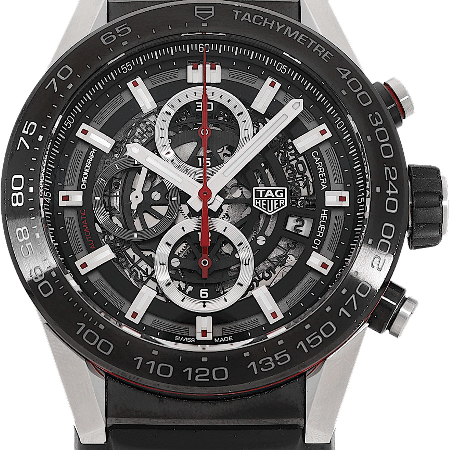 TAG Heuer Carrera Calibre HEUER 01 CAR201AA.BA0714 - (2/3)