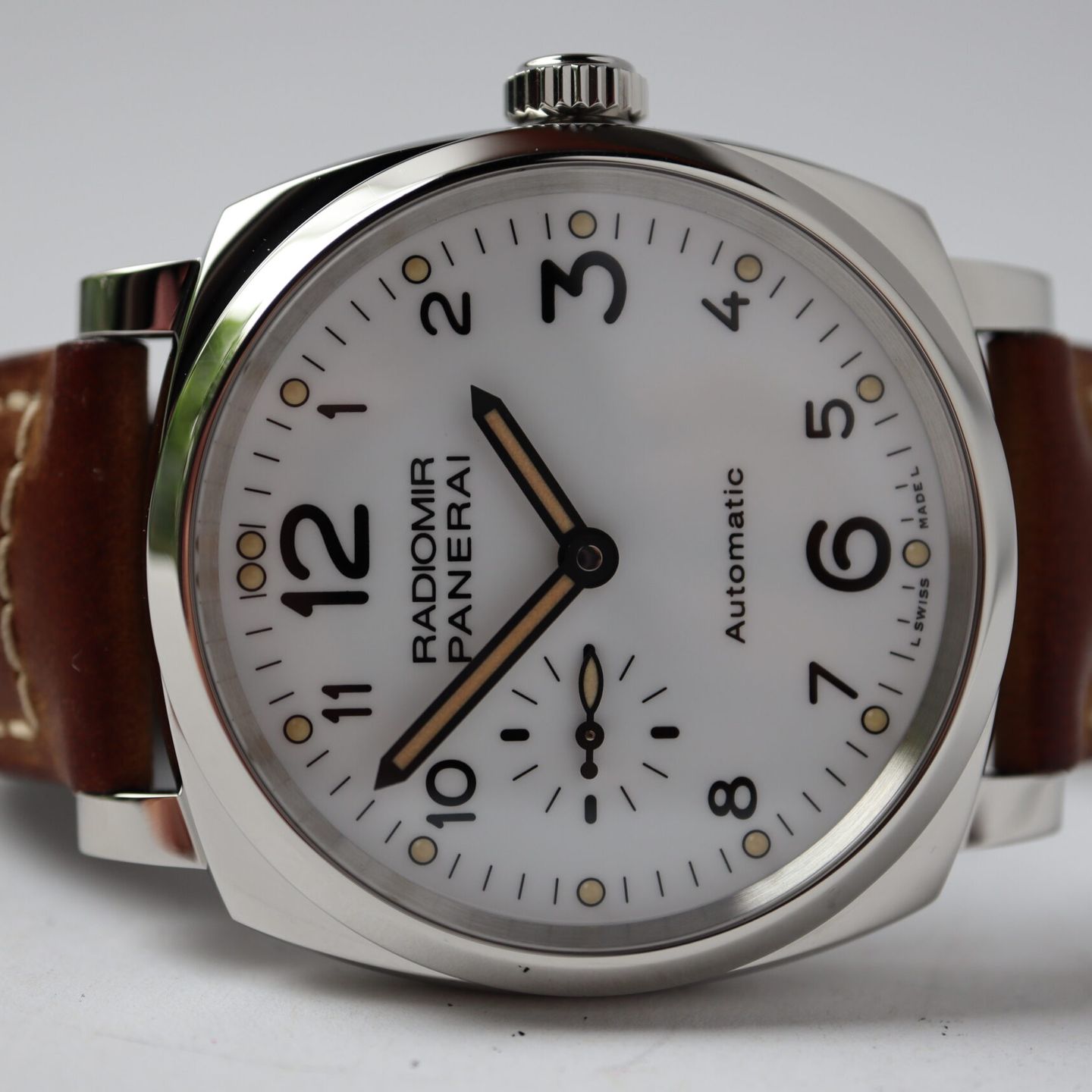 Panerai Radiomir 1940 3 Days Automatic PAM00655 (2016) - White dial 42 mm Steel case (2/8)