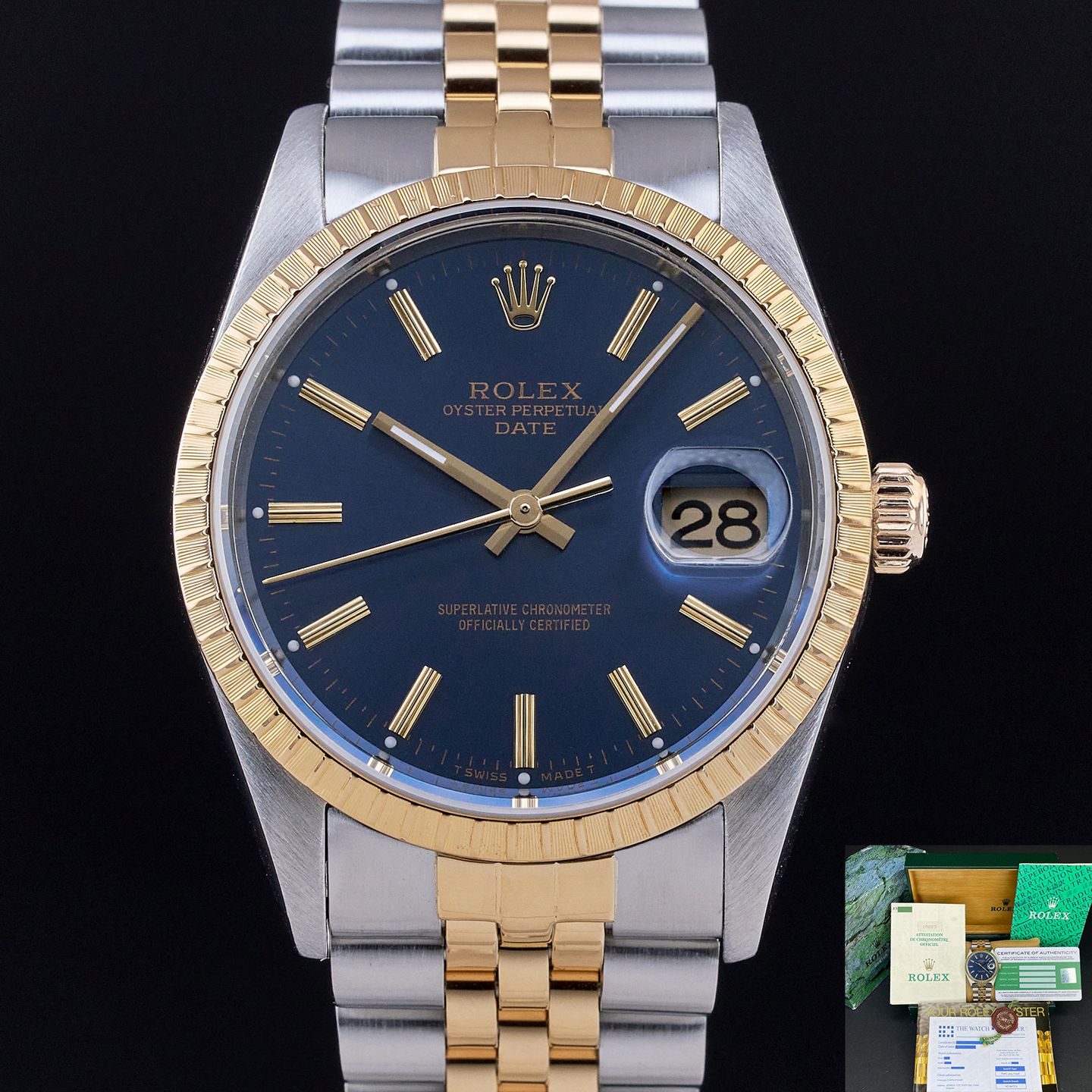 Rolex Oyster Perpetual Date 15223 - (1/8)