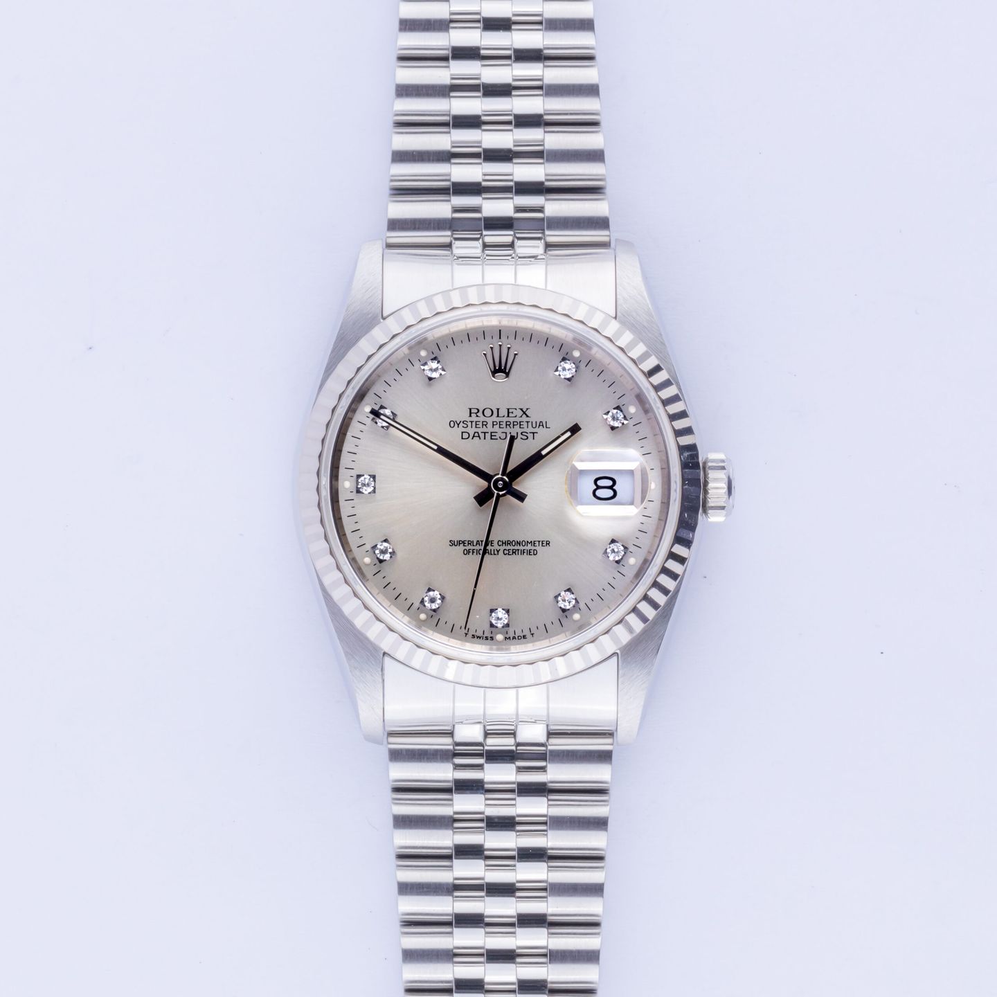 Rolex Datejust 36 16234 (1991) - 36 mm Steel case (3/8)