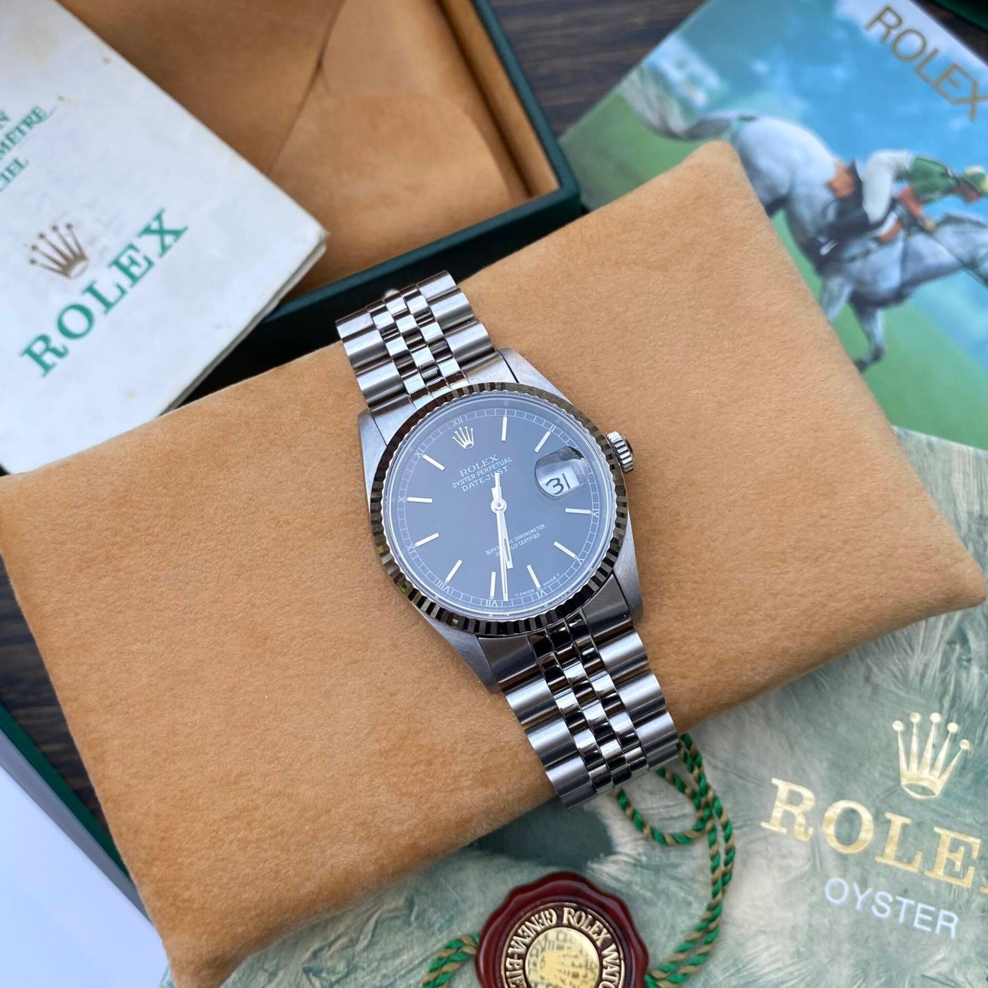 Rolex Datejust 36 16234 (1992) - 36 mm Steel case (4/8)