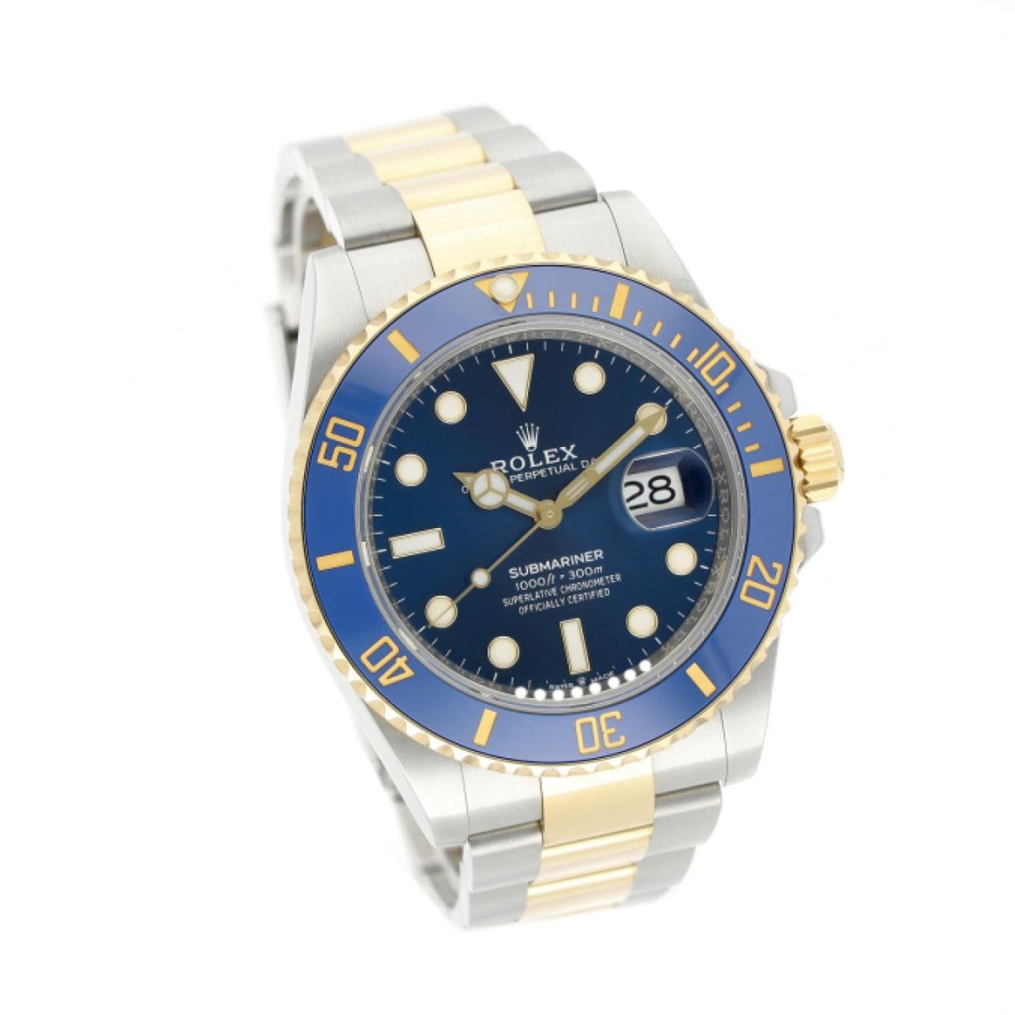 Rolex Submariner Date 126613LB (2021) - 41mm Goud/Staal (3/5)
