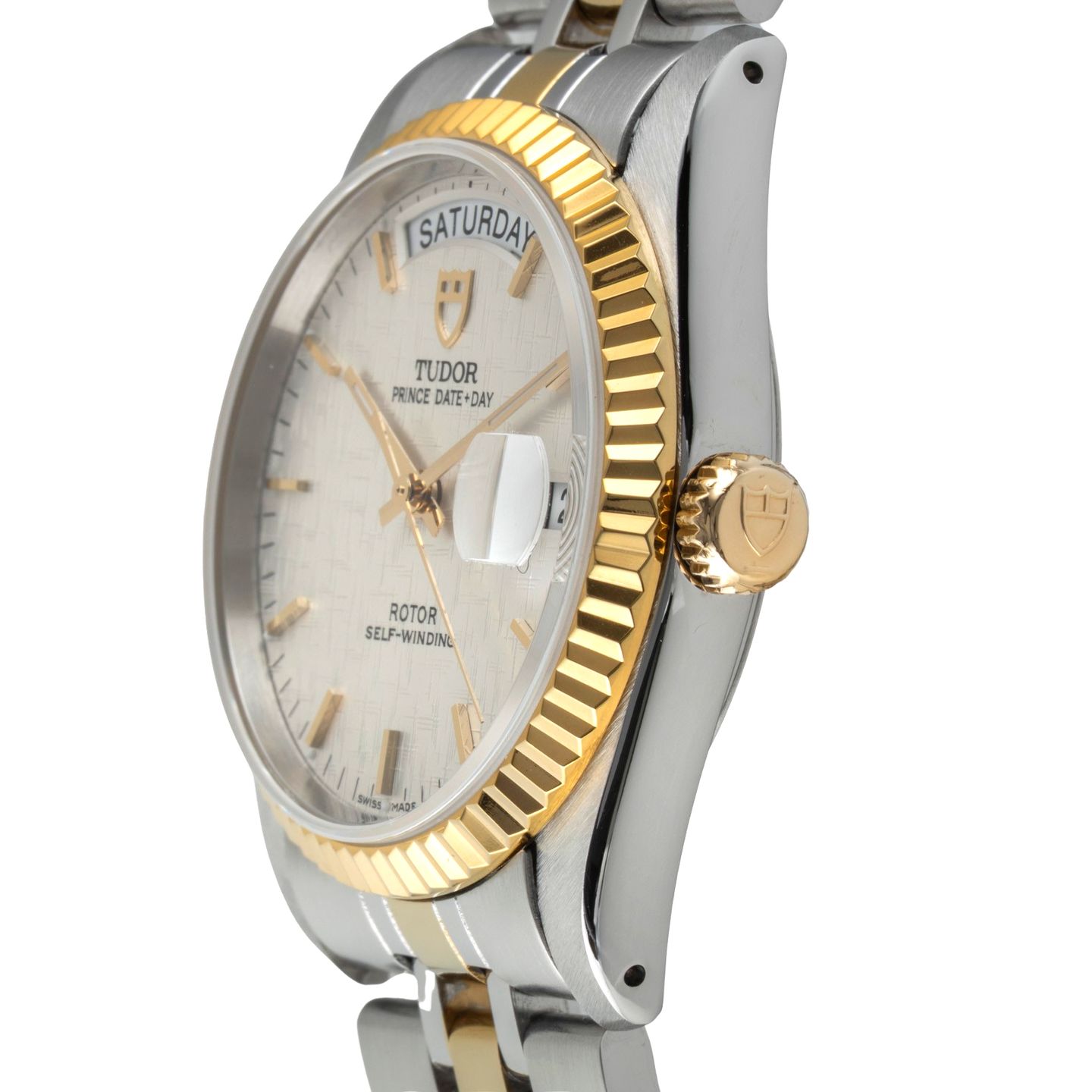 Tudor Prince Date 76213 (2007) - 36mm Goud/Staal (6/8)