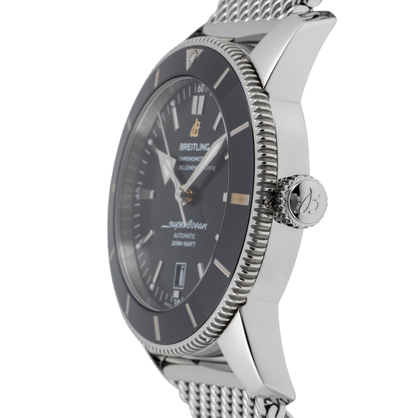 Breitling Superocean Heritage II 46 AB2020121B1A1 (Unknown (random serial)) - Black dial 46 mm Steel case (6/8)