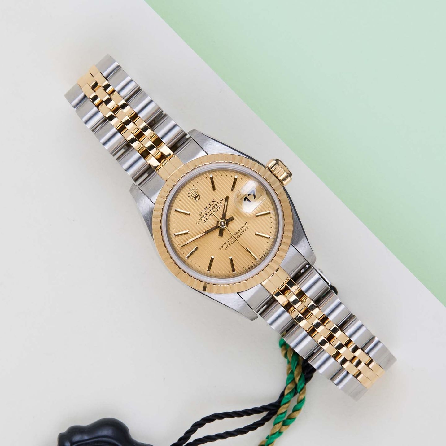 Rolex Lady-Datejust 69173 (1994) - 26 mm Gold/Steel case (1/8)