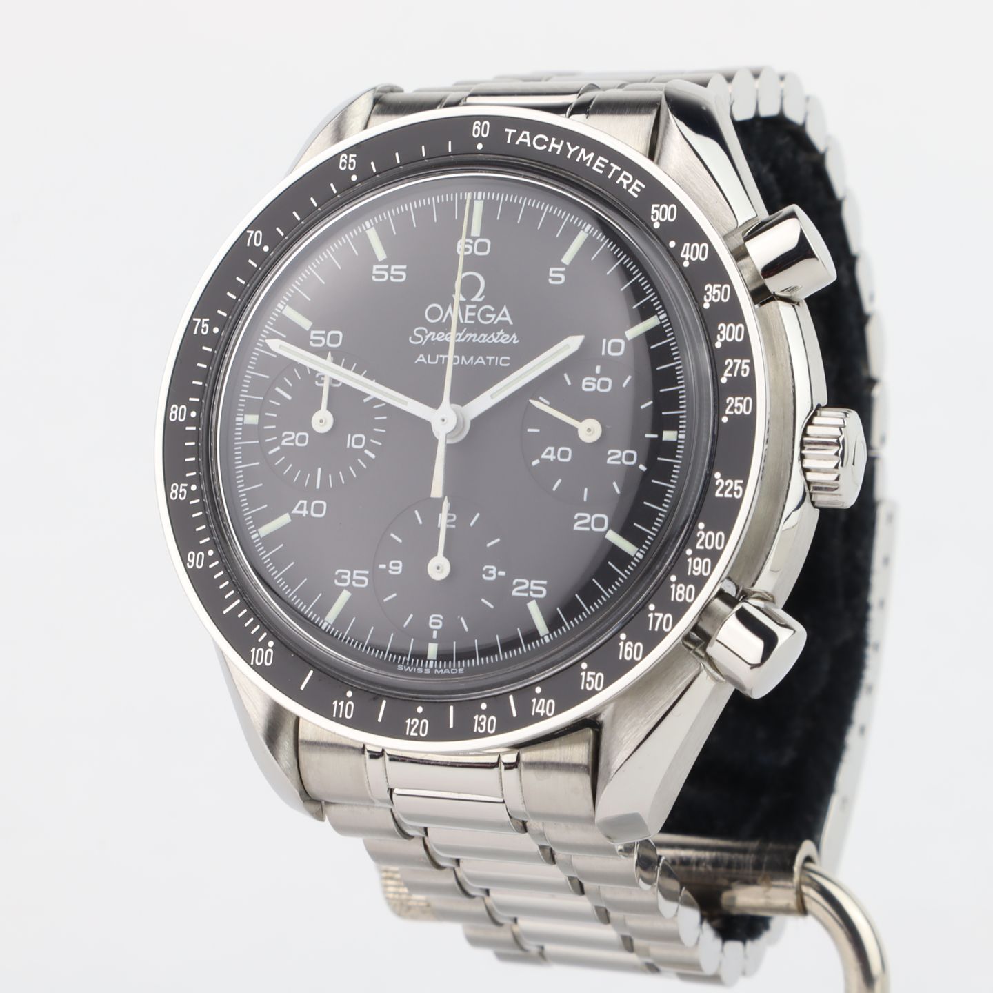 Omega Speedmaster Reduced 3510.50.00 (2000) - Black dial 39 mm Steel case (3/8)