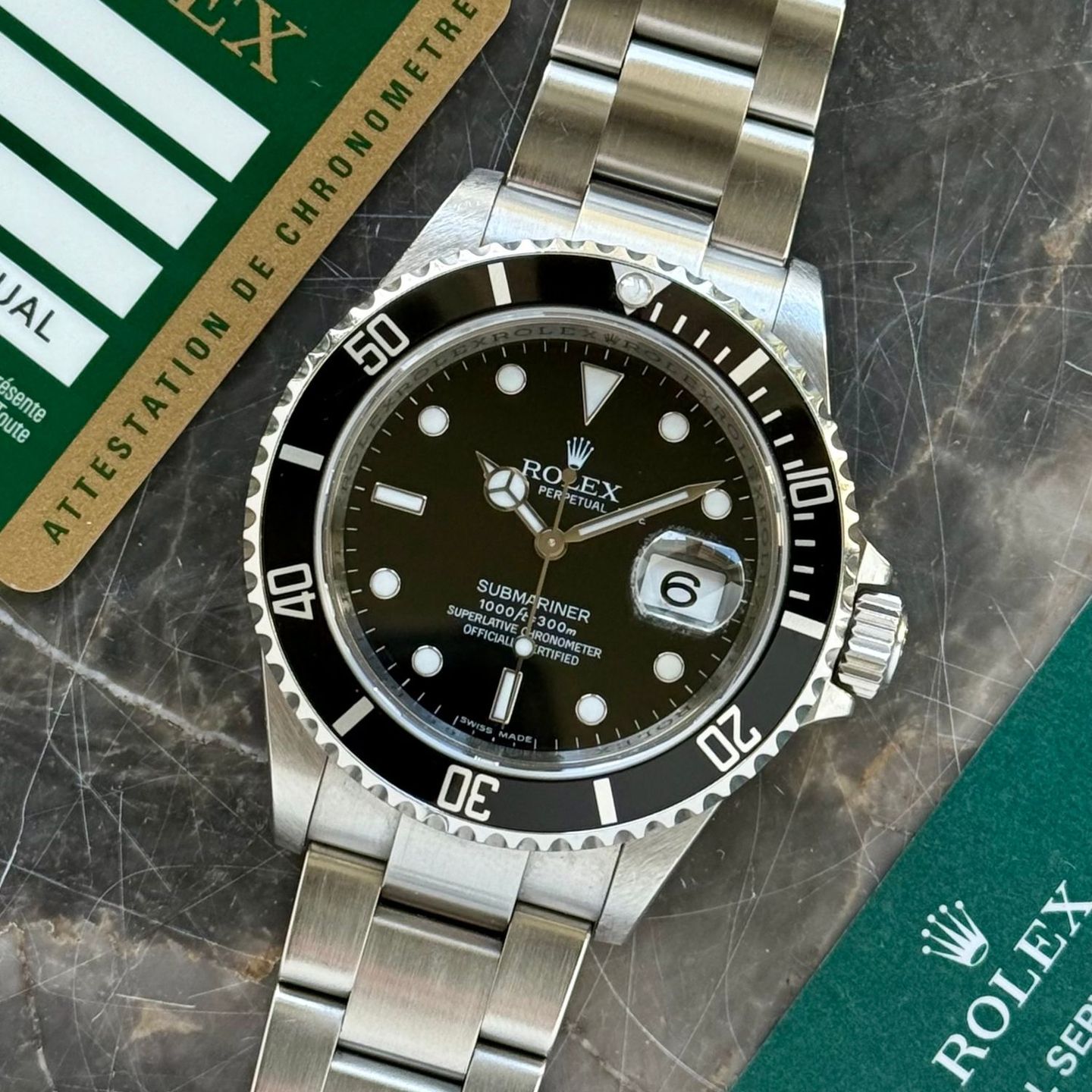 Rolex Submariner Date 16610T - (1/8)