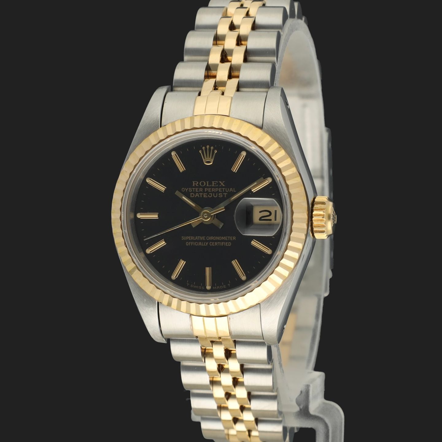 Rolex Lady-Datejust 69173 (1989) - 26 mm Gold/Steel case (1/8)