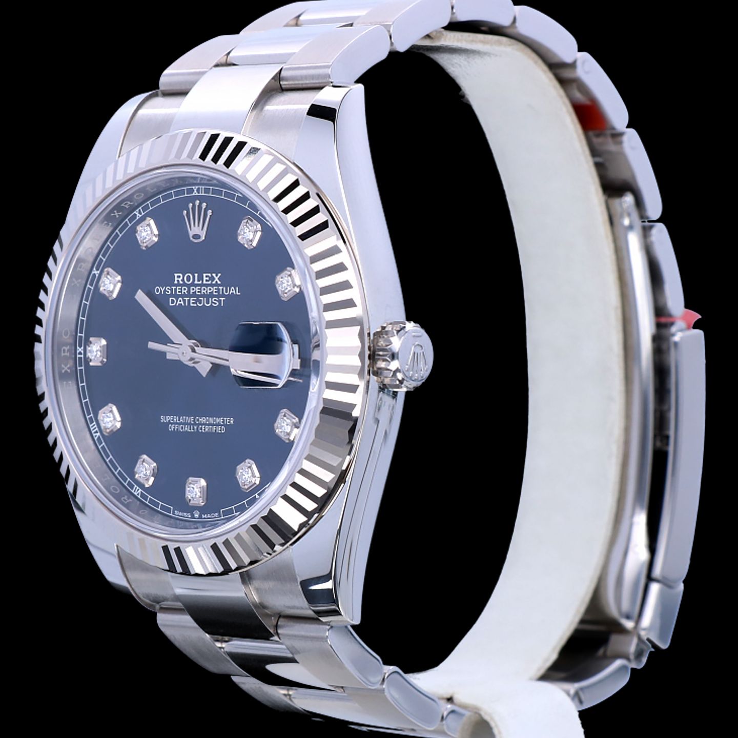 Rolex Datejust 41 126334 (2023) - Blue dial 41 mm Steel case (3/8)