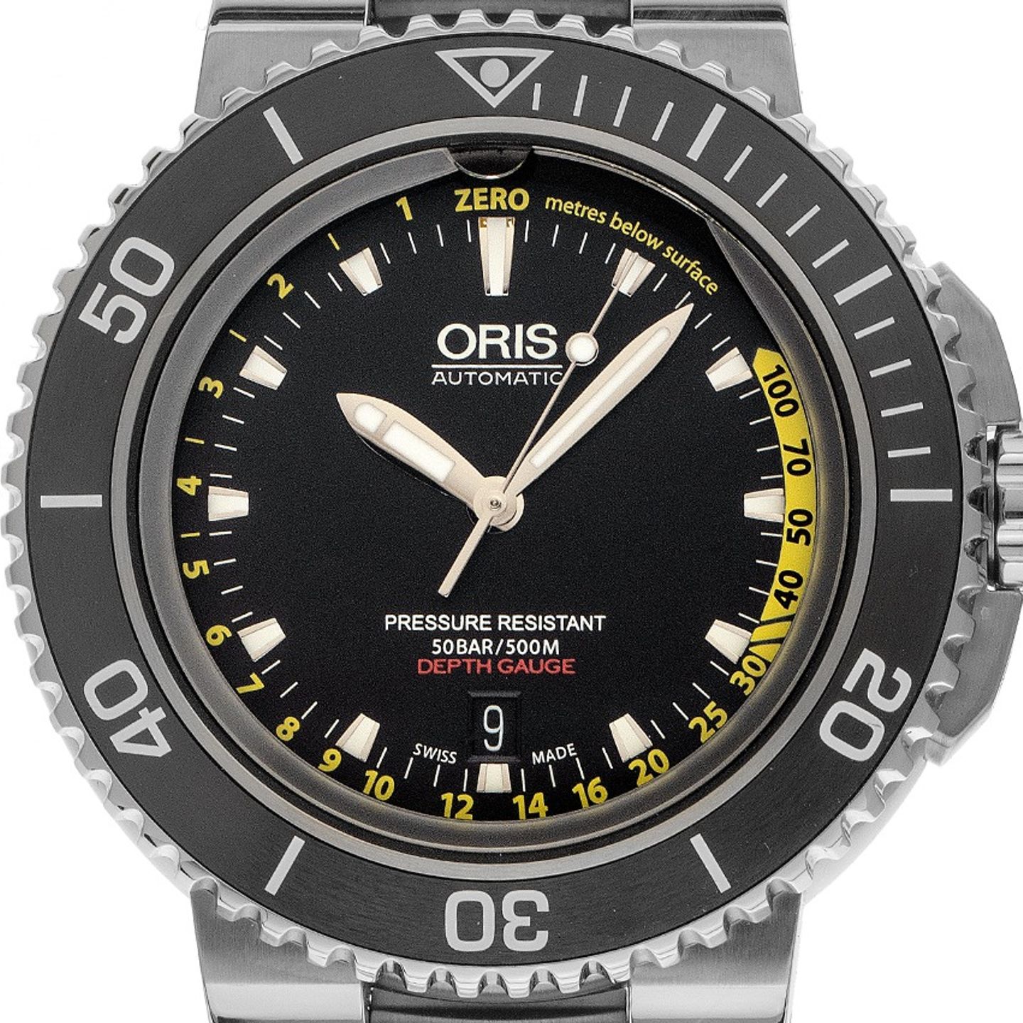 Oris Aquis Depth Gauge 01 733 7675 4154-Set RS - (1/8)