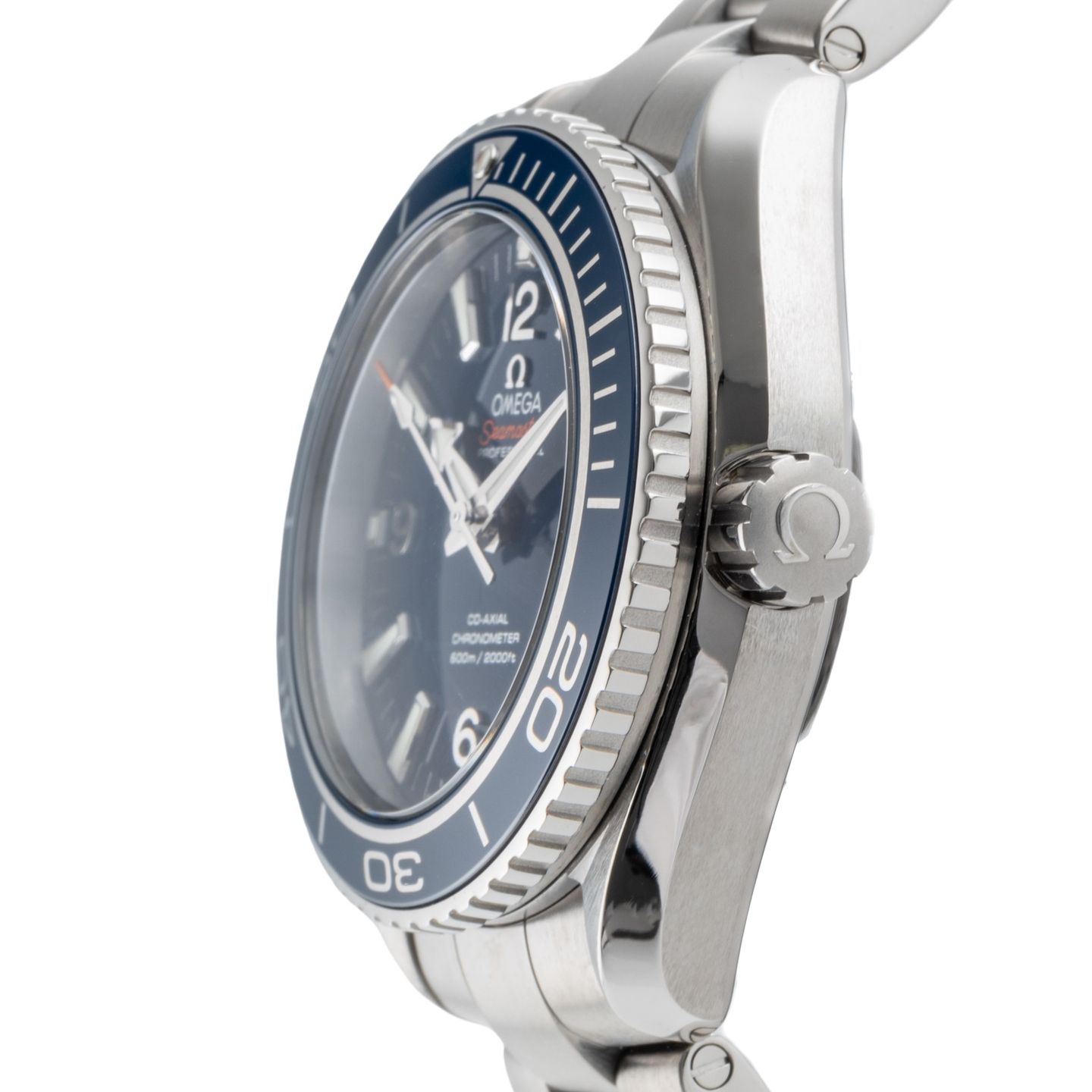 Omega Seamaster Planet Ocean 232.90.38.20.03.001 (Onbekend (willekeurig serienummer)) - Blauw wijzerplaat 38mm Titanium (6/8)