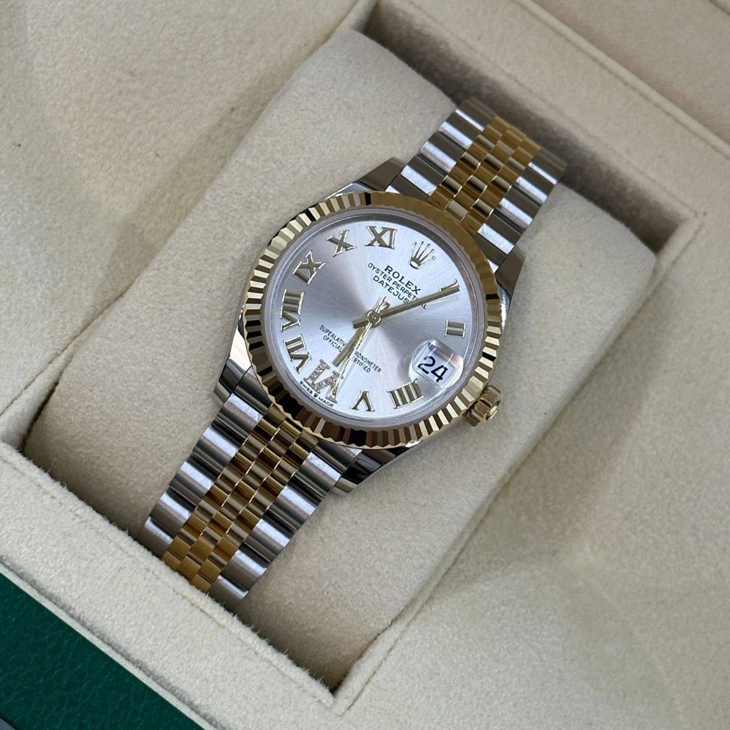 Rolex Datejust 31 278273 (2024) - Zilver wijzerplaat 31mm Staal (8/8)