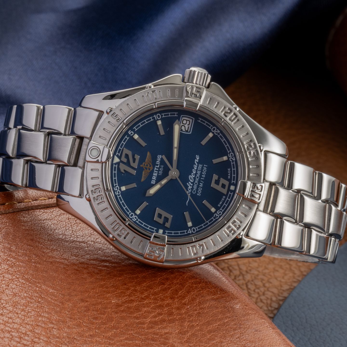 Breitling Colt Oceane A57350 (2000) - 34mm Staal (2/8)