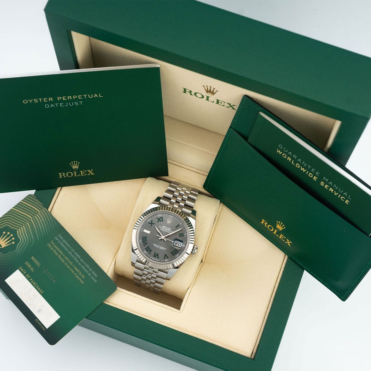 Rolex Datejust 41 126334 (2024) - Grey dial 41 mm Steel case (5/5)