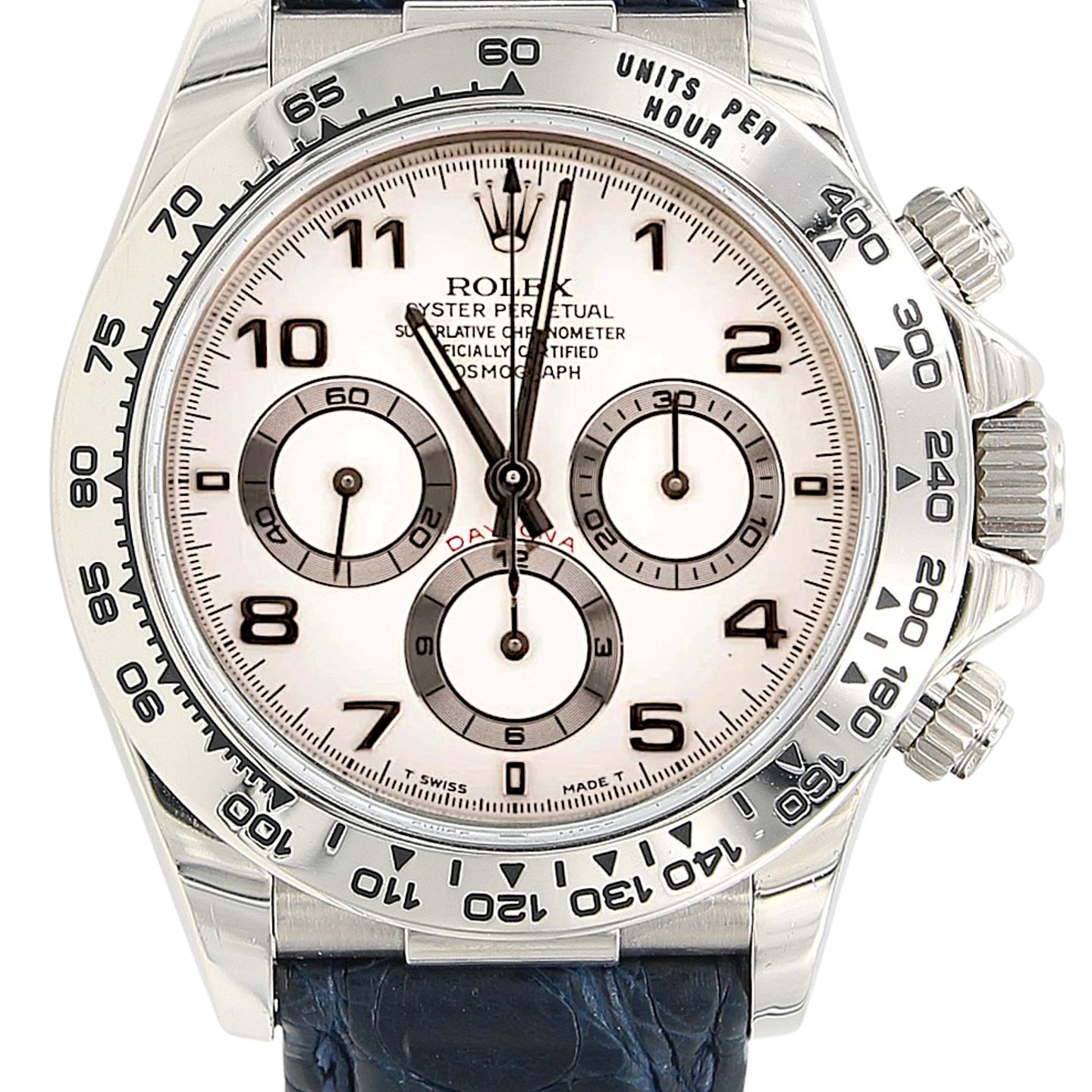 Rolex Daytona 16519 (2000) - 40mm Witgoud (1/7)