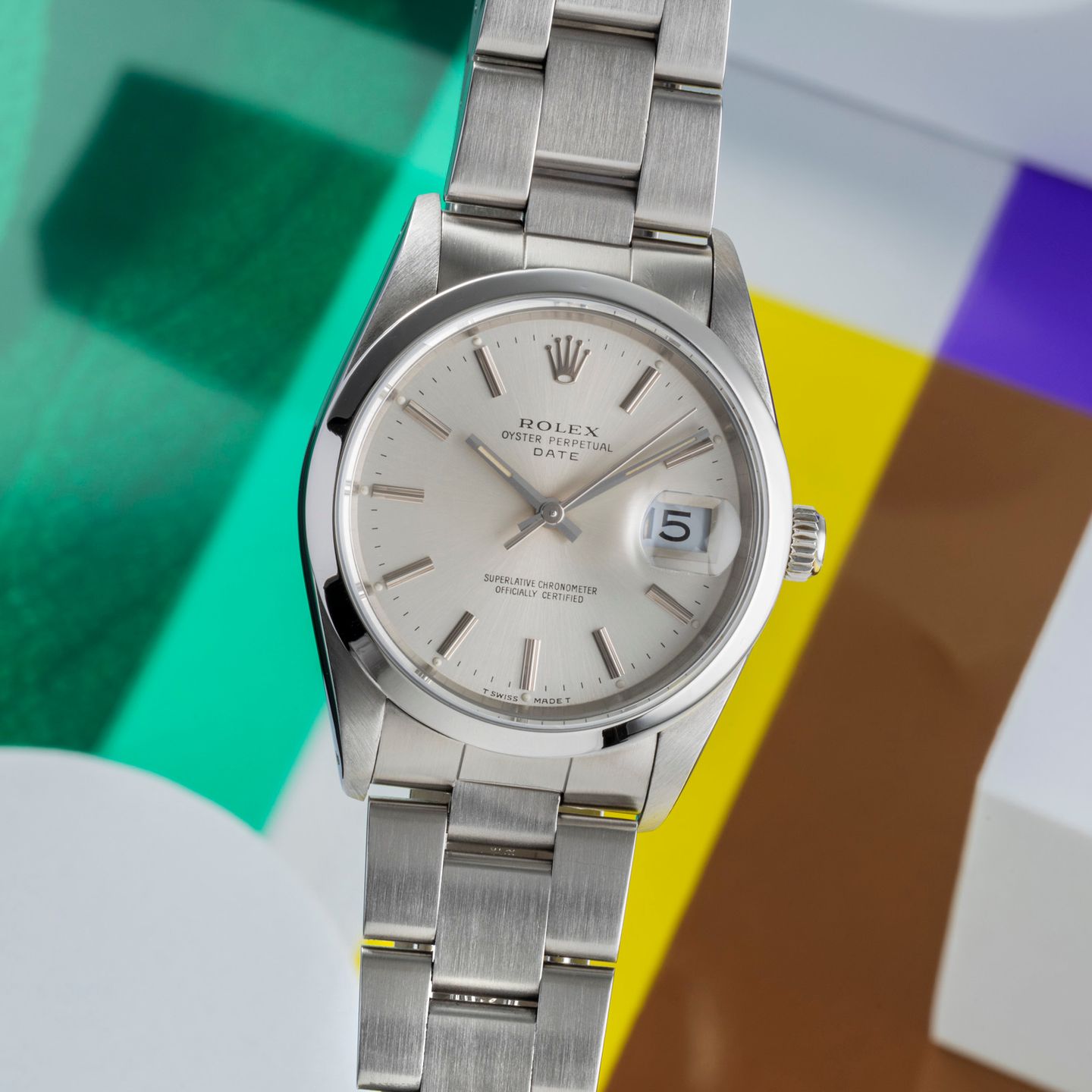 Rolex Oyster Perpetual Date 15200 - (3/8)